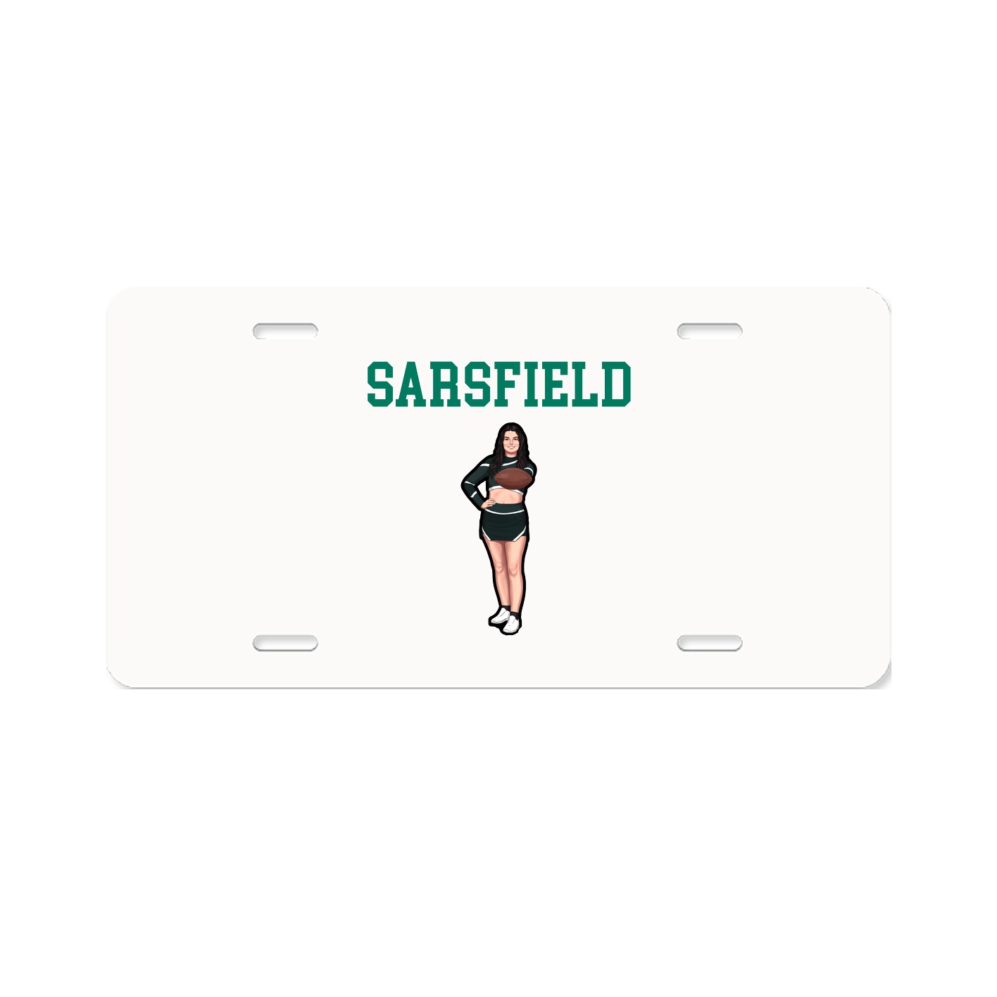 License Plate — Shirsey in Classic