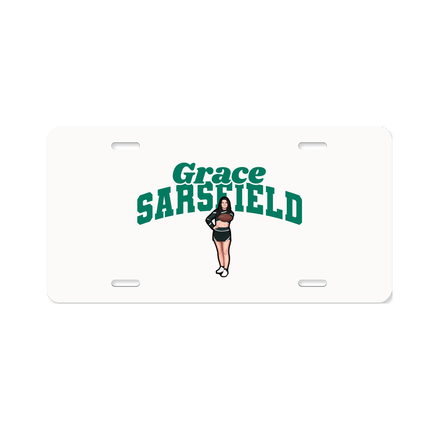 License Plate — Signature Arch in Classic