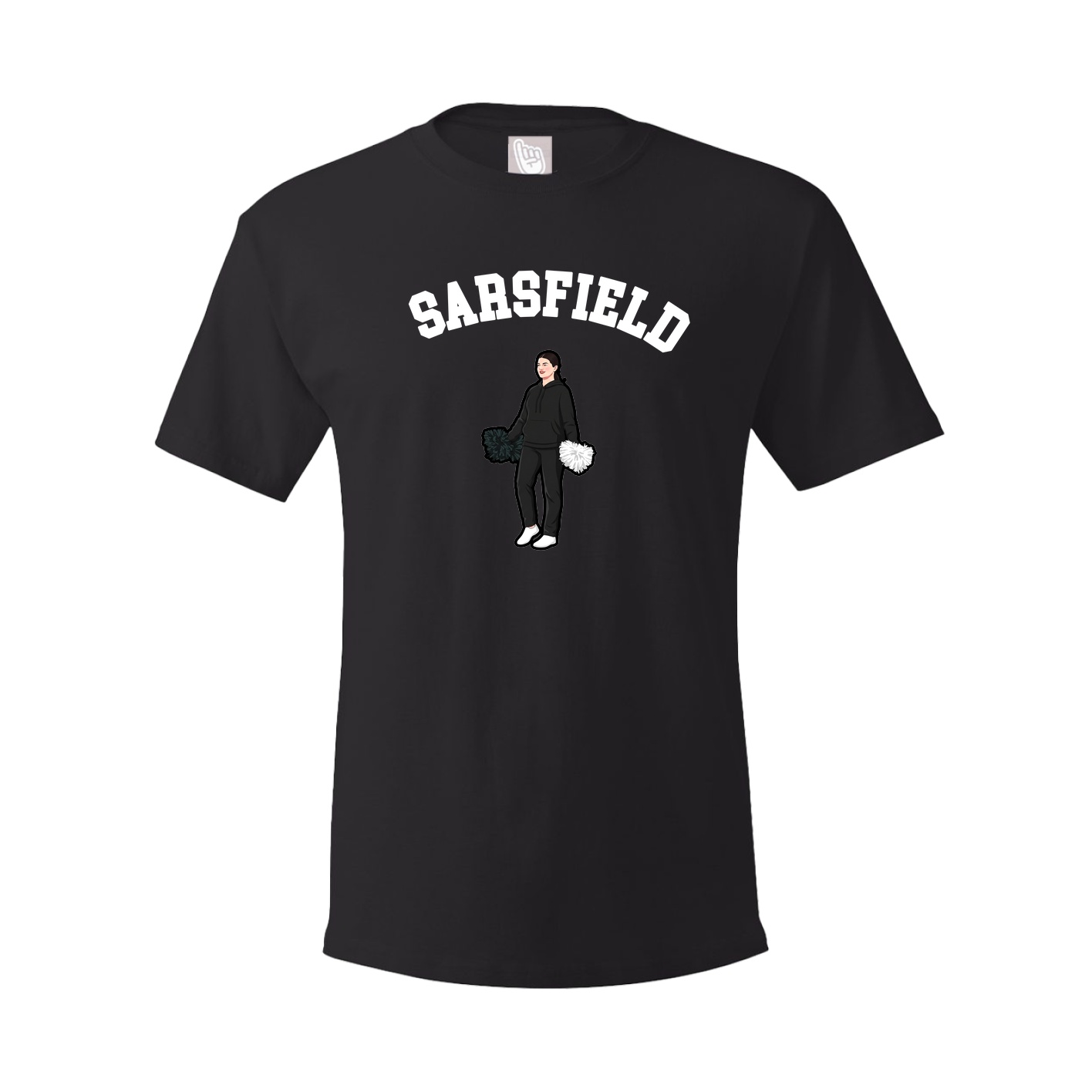 Youth Tee — Shirsey Arch in Black