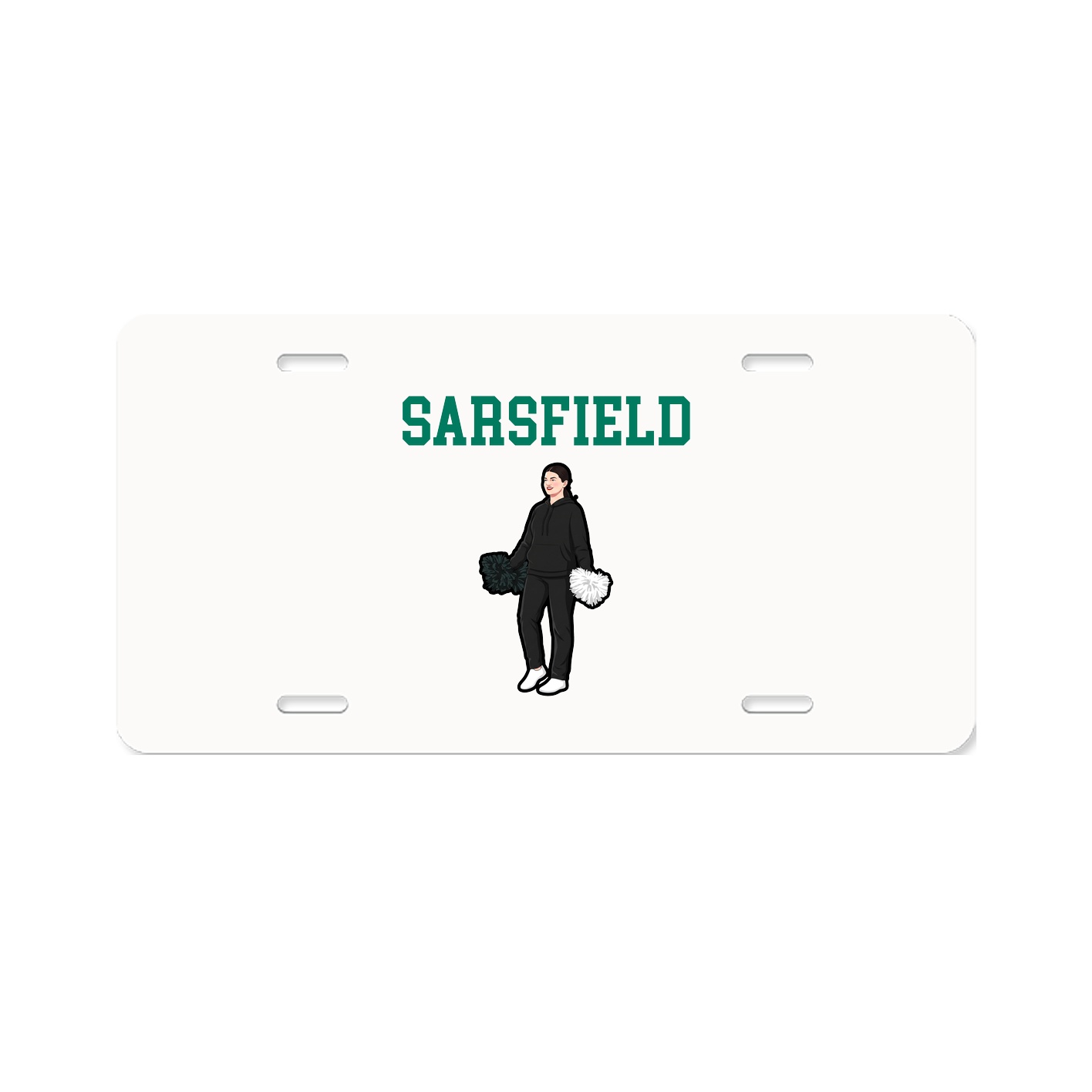 License Plate — Shirsey in Classic