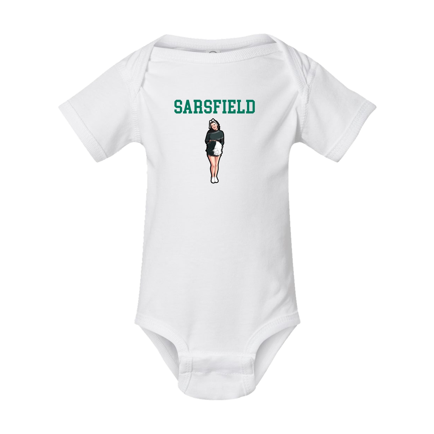 Baby Onesie — Shirsey in White