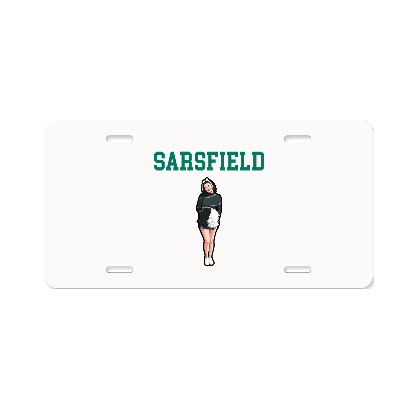 License Plate — Shirsey in Classic