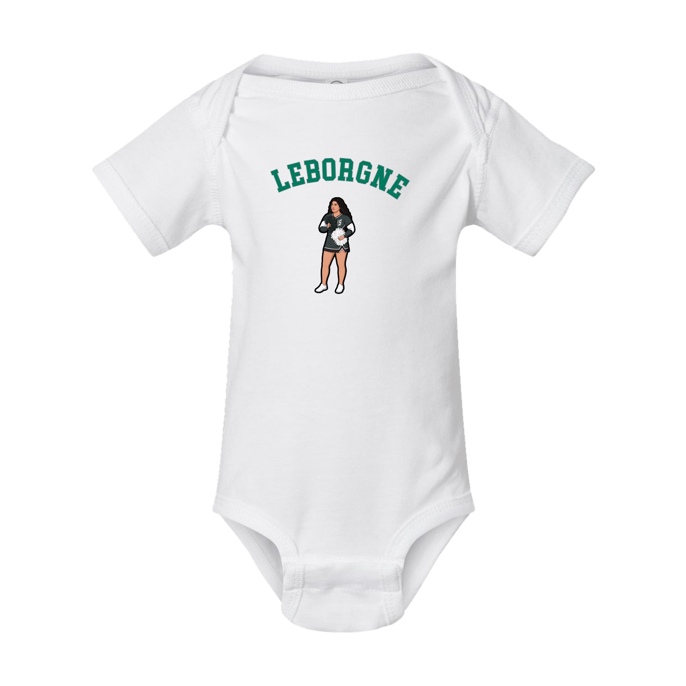 Baby Onesie — Shirsey Arch in White