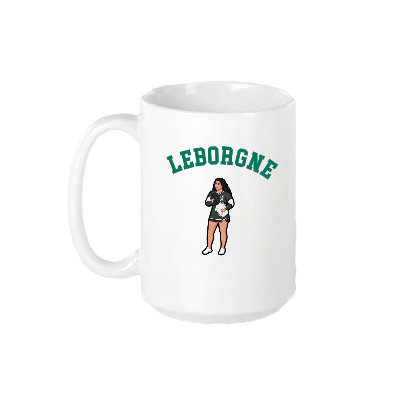 15oz Coffee Mug — Shirsey Arch in White