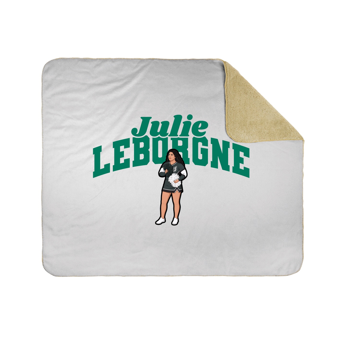 Throw Blanket — Signature Arch in White