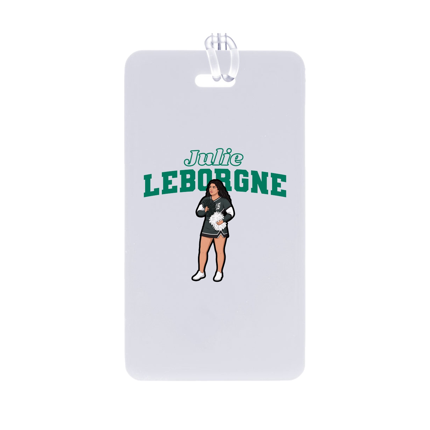 Bag Tag — Name Arch in Classic