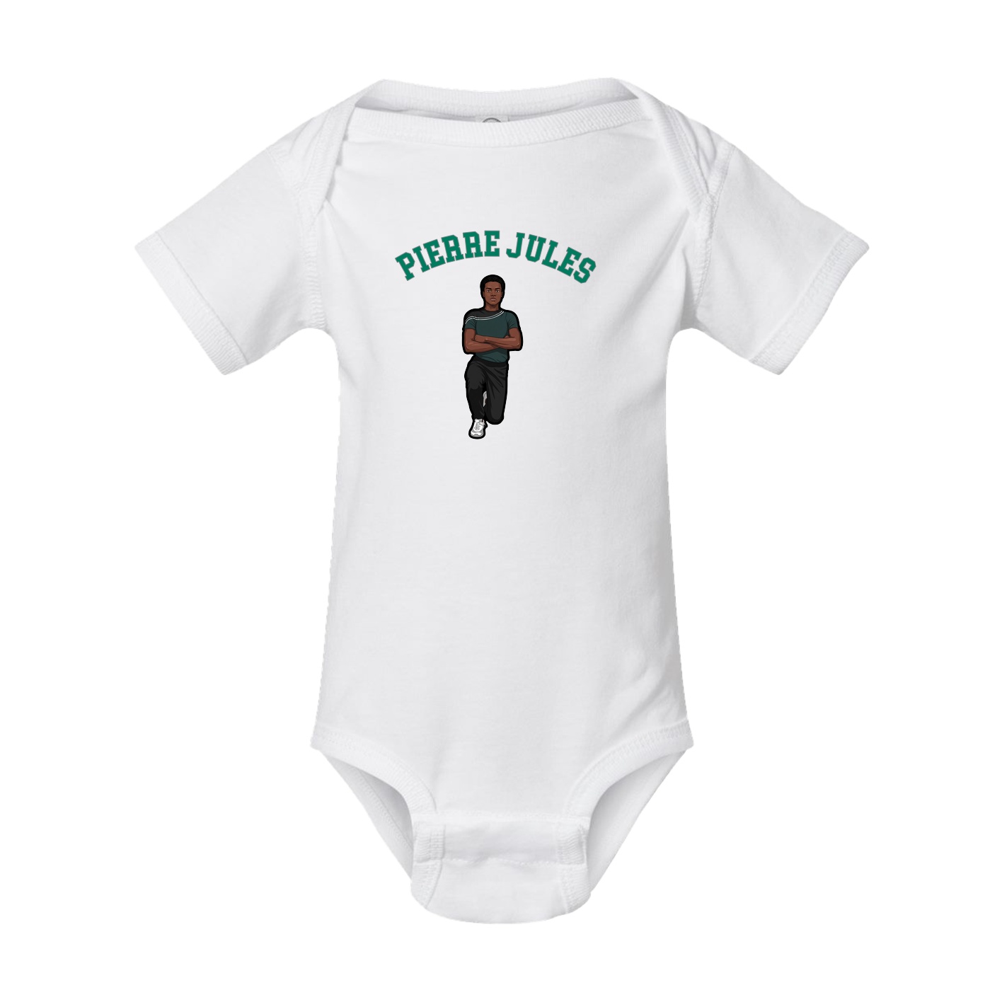 Baby Onesie — Shirsey Arch in White