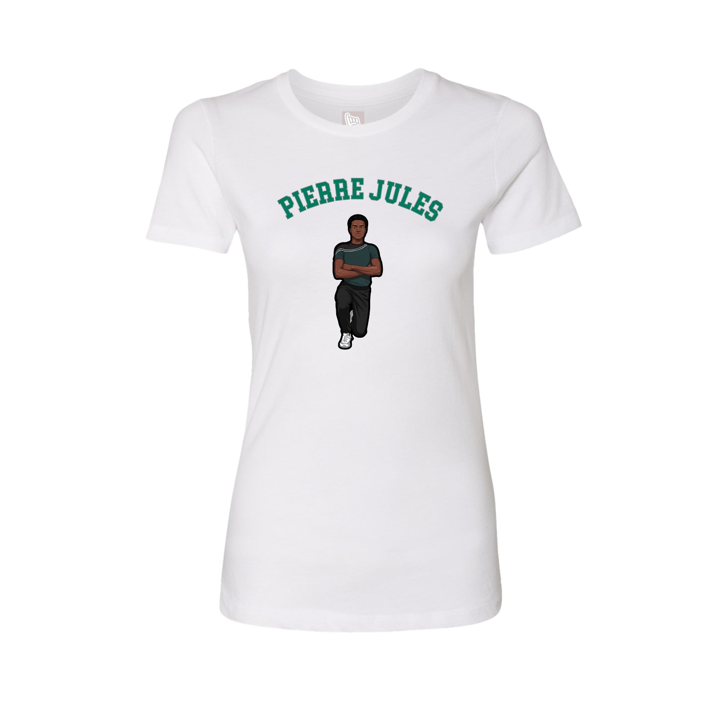 Womens Tee — Shirsey Arch in White