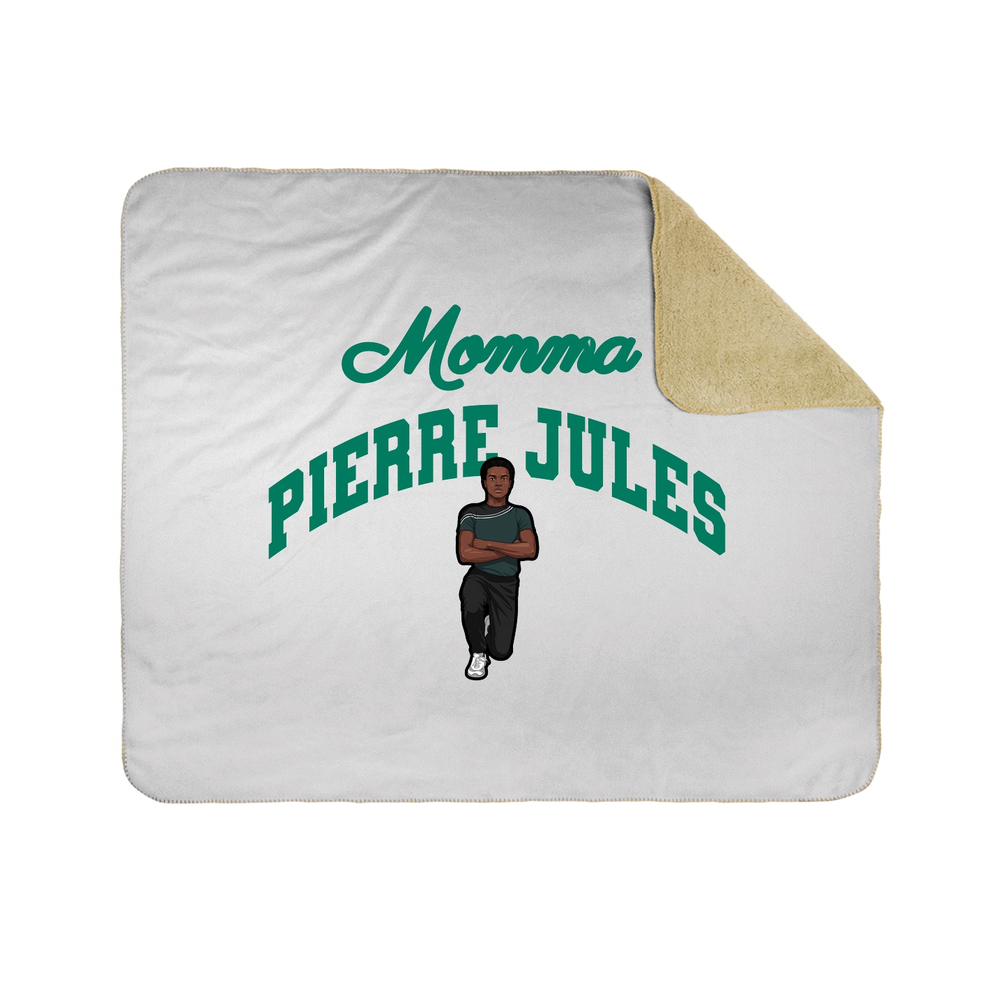 Throw Blanket — Mothers Day Arch in White