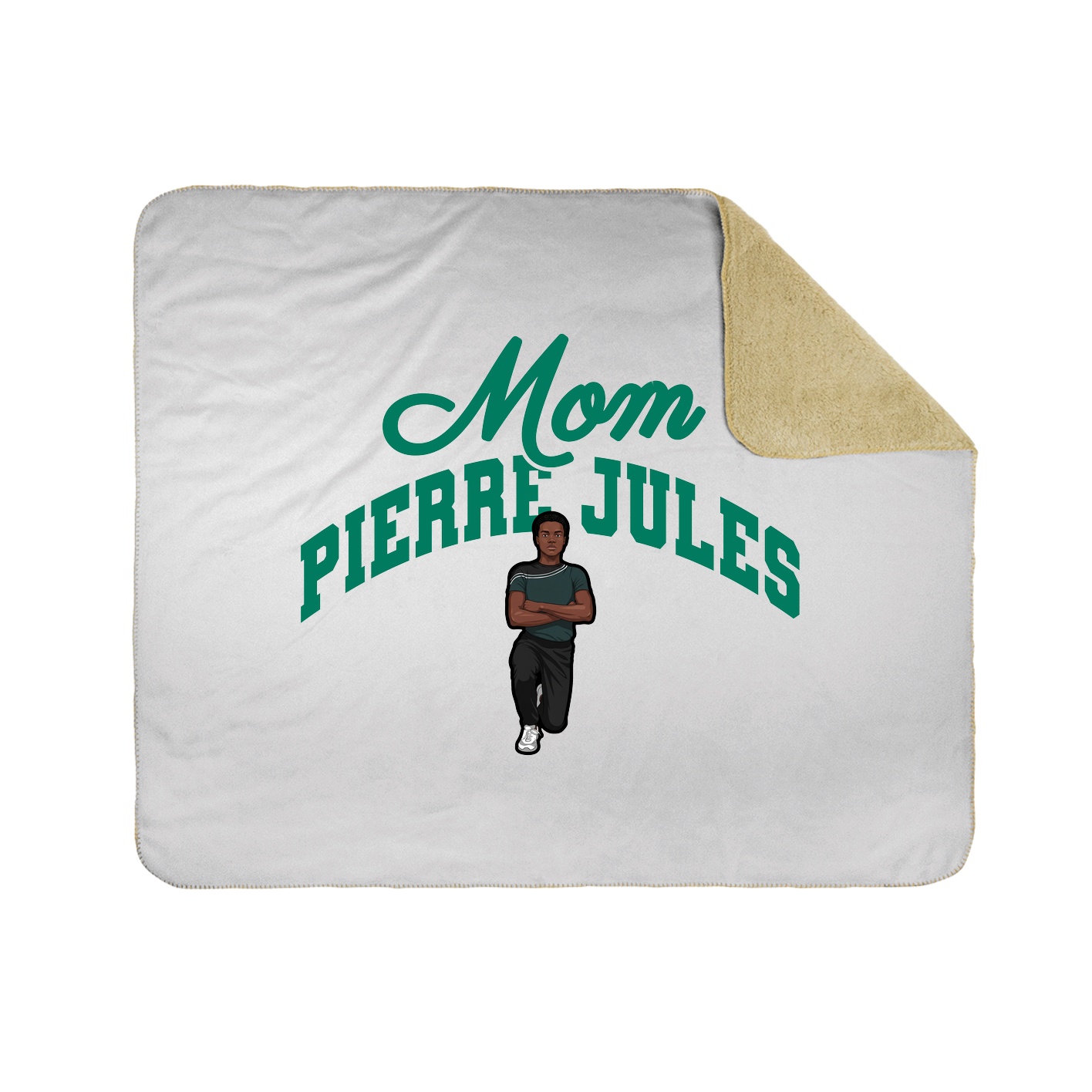 Throw Blanket — Mothers Day Arch in White