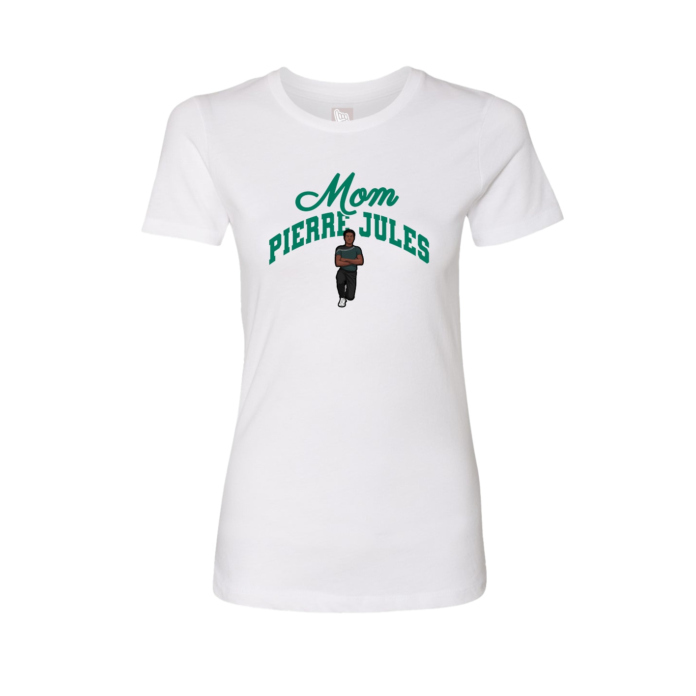 Womens Tee — Mothers Day Arch in White