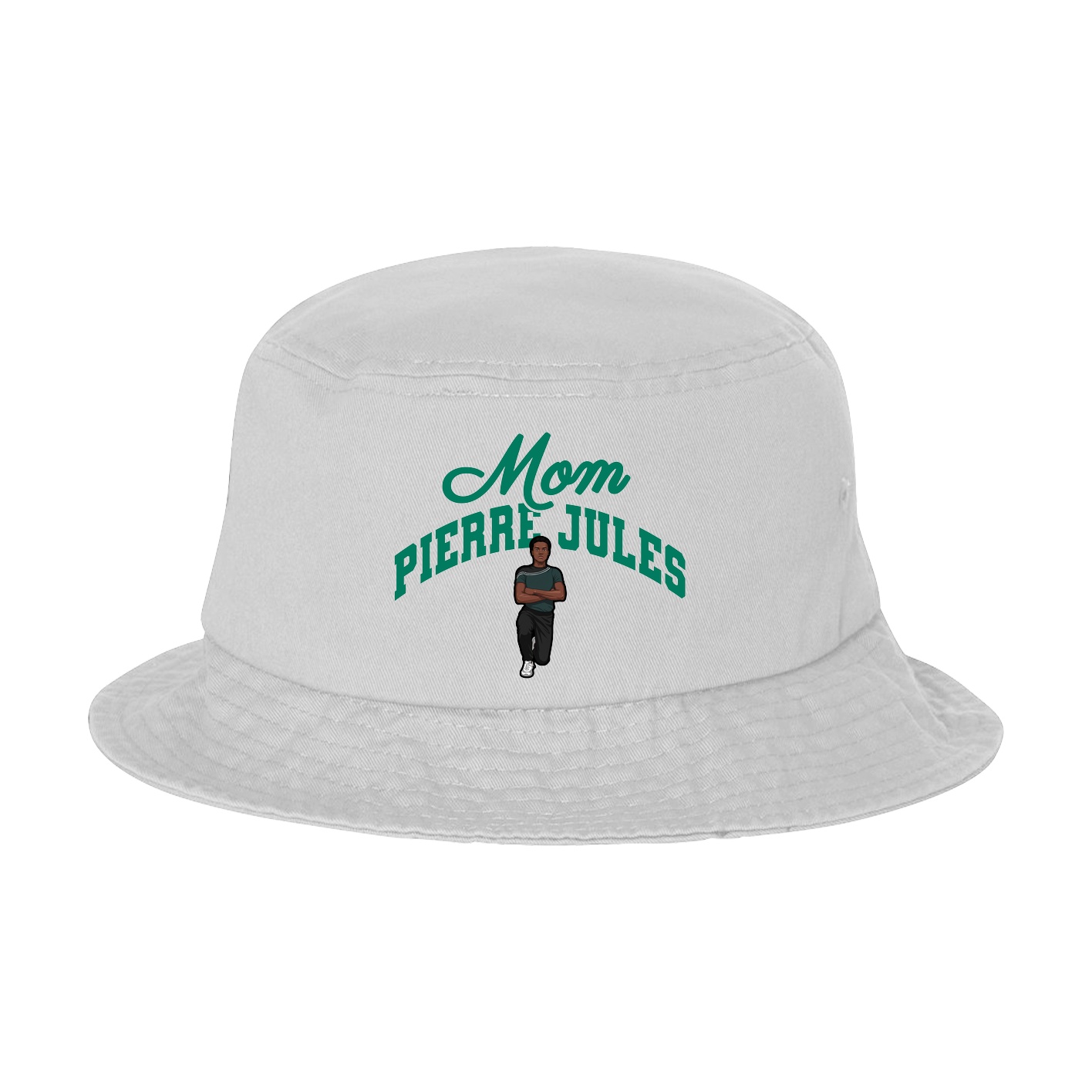 Bucket Cap — Mothers Day Arch in White