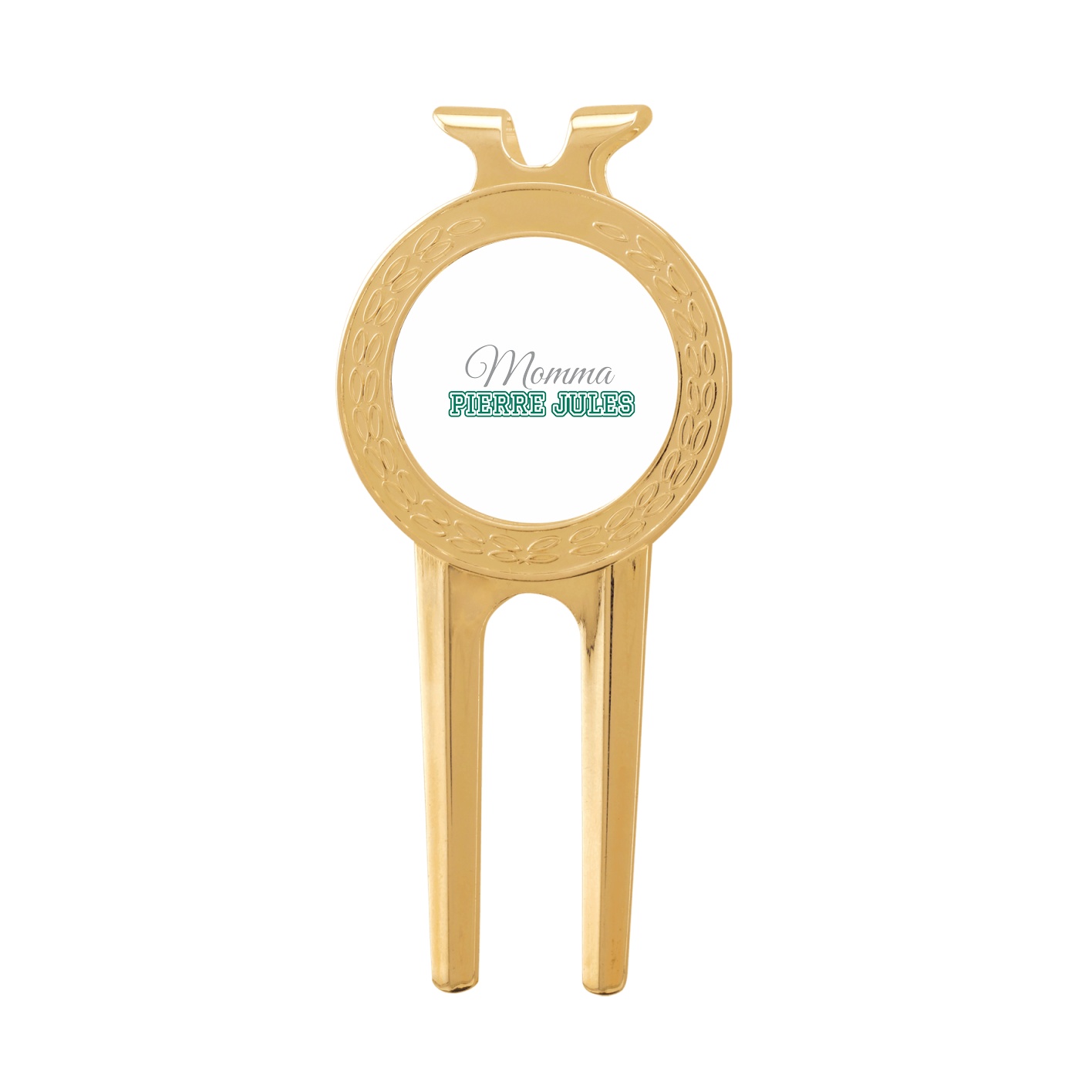 Divot Tool with Ball Marker — Mothers Day Block in Classic