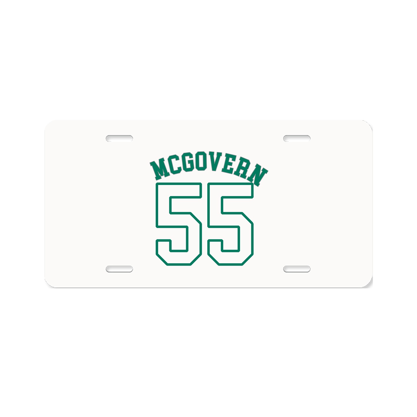 License Plate — Shirsey Arch in Classic