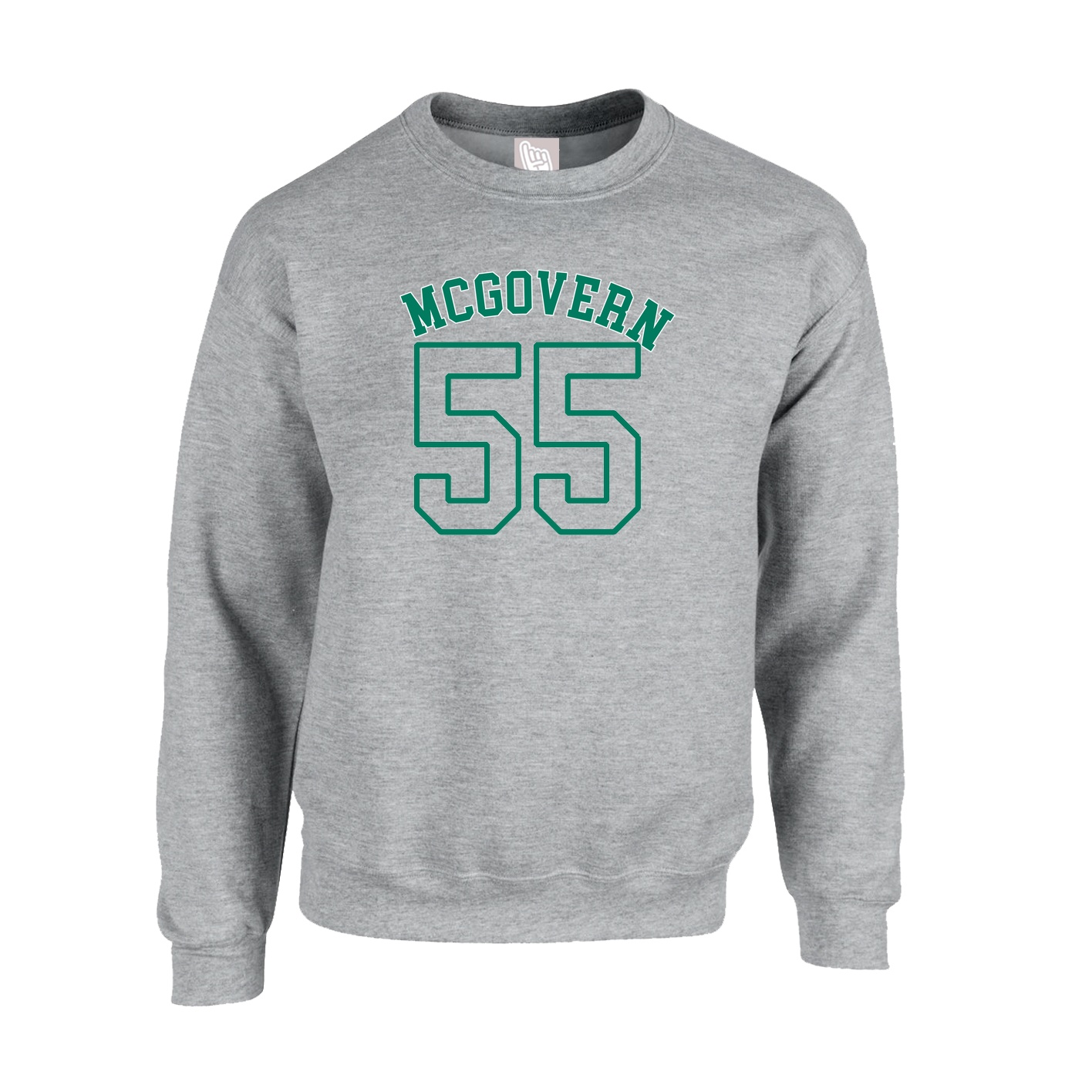 Fleece Crew — Shirsey Arch in Grey