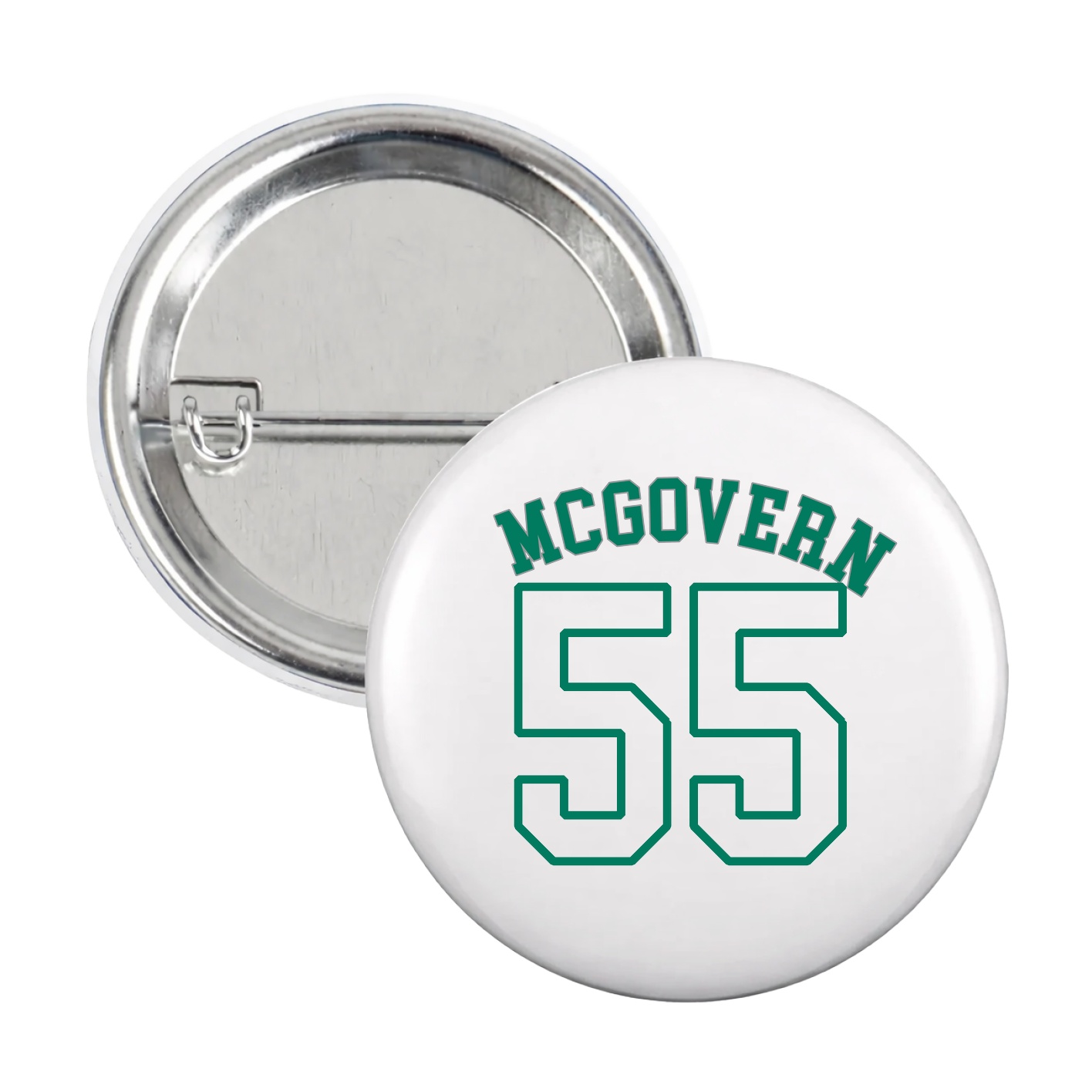 Game Day Button — Shirsey Arch in White