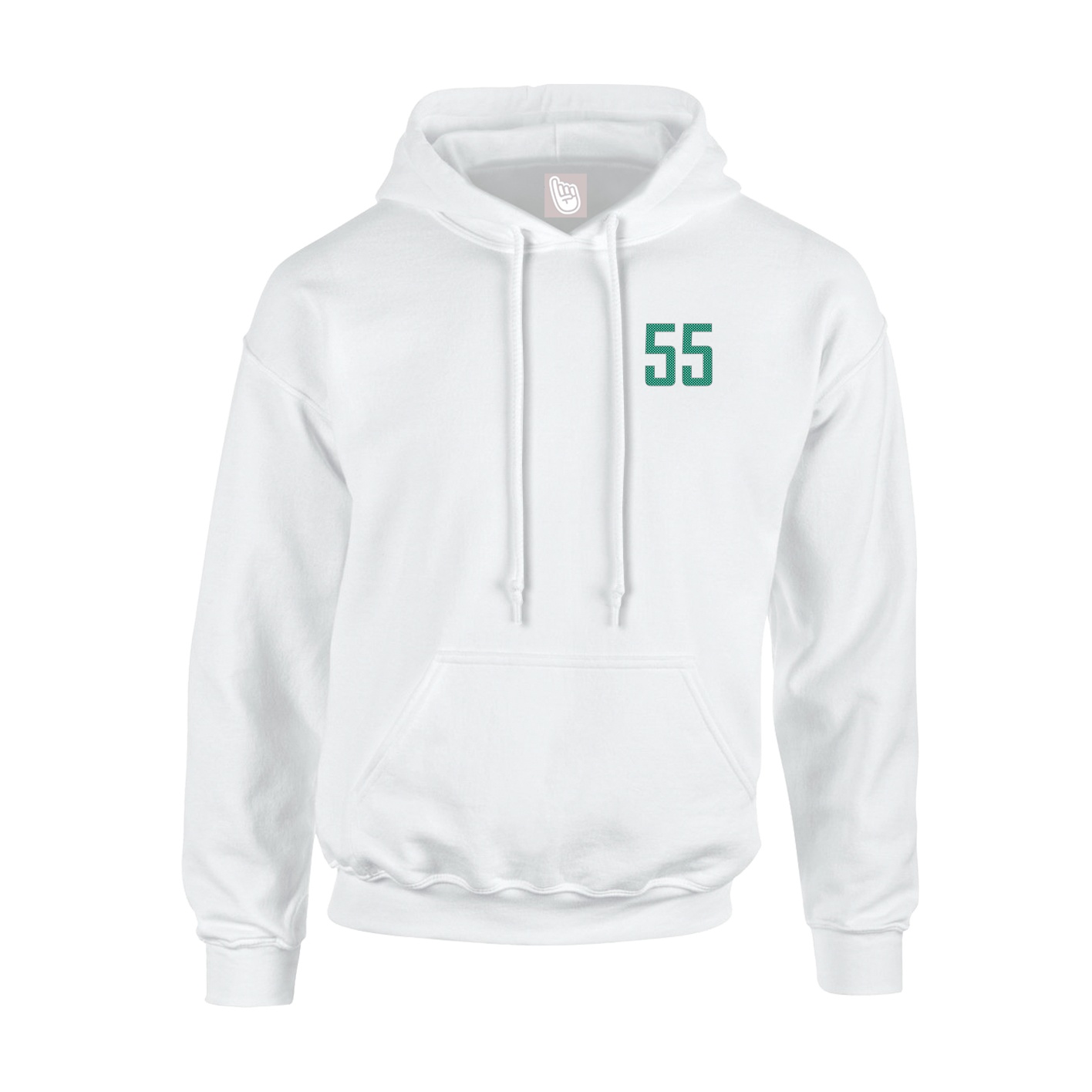Hoodie — Front Shirsy in White