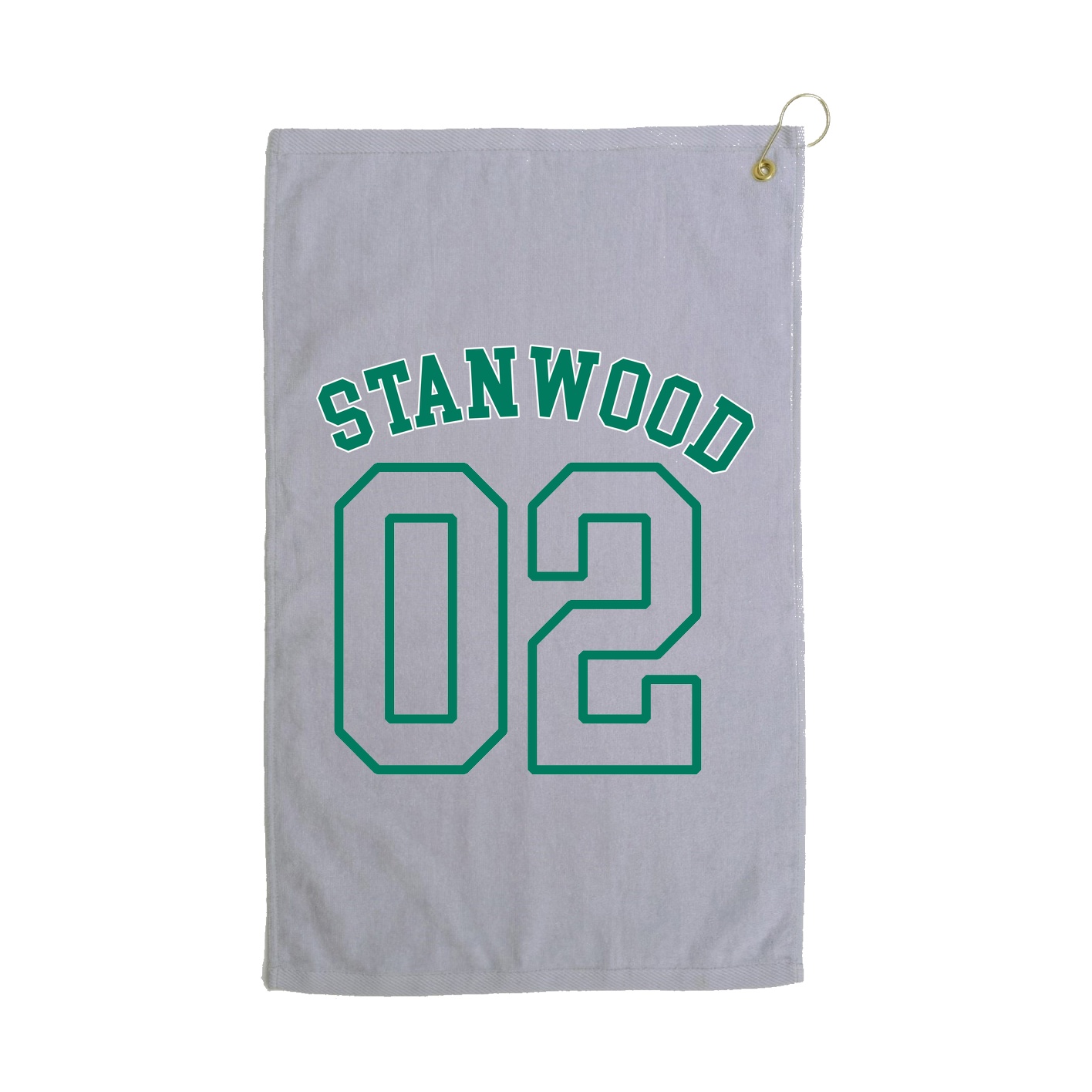 Golf Towel — Shirsey Arch in Grey