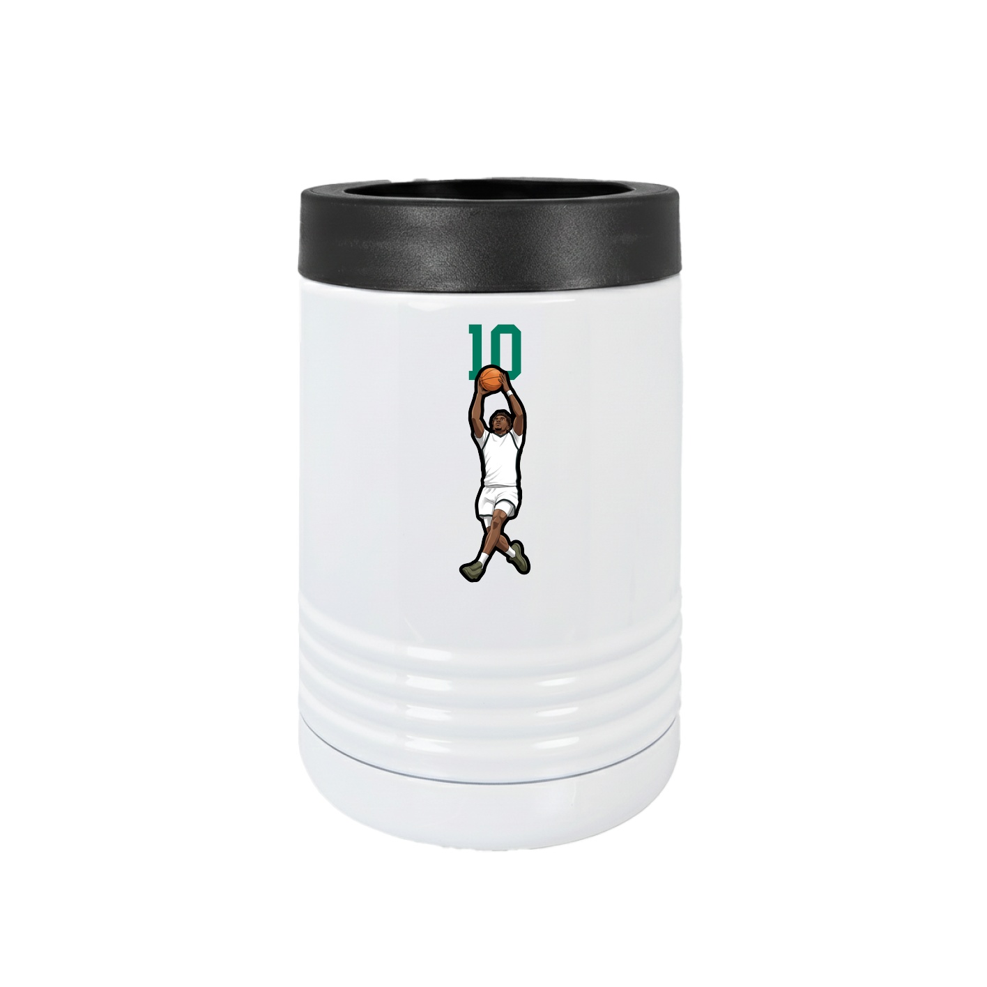 Beverage Holder — Number Top in White