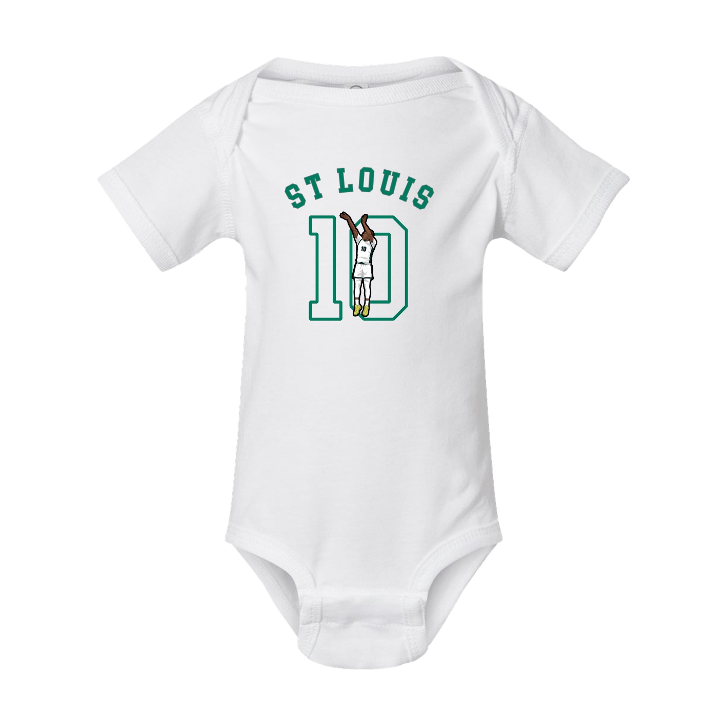 Baby Onesie — Shirsey Arch in White