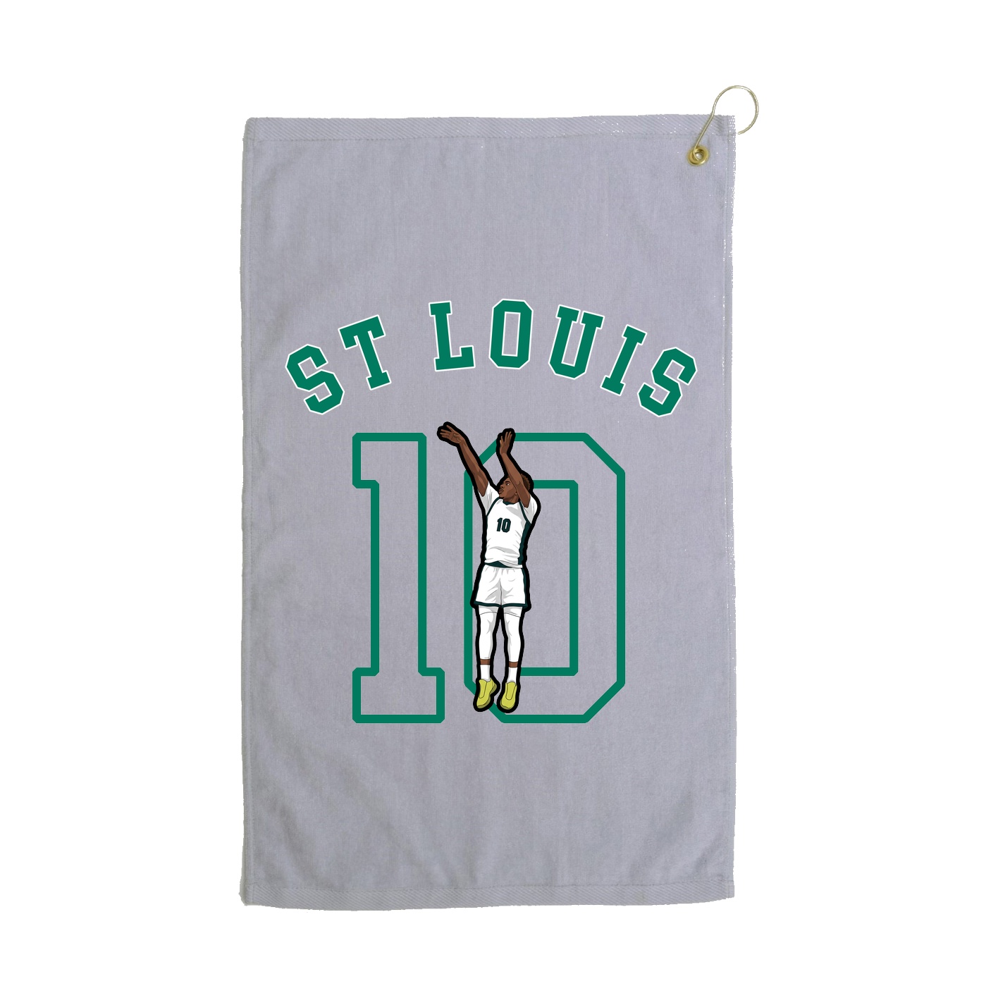 Golf Towel — Shirsey Arch in Grey