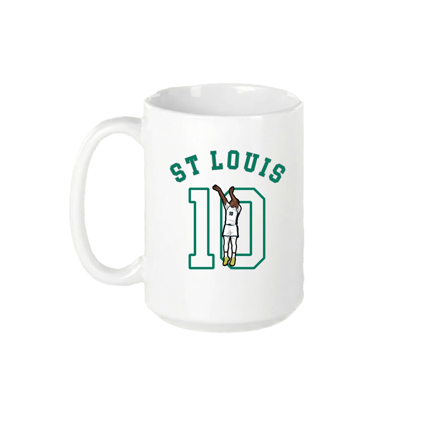 15oz Coffee Mug — Shirsey Arch in White