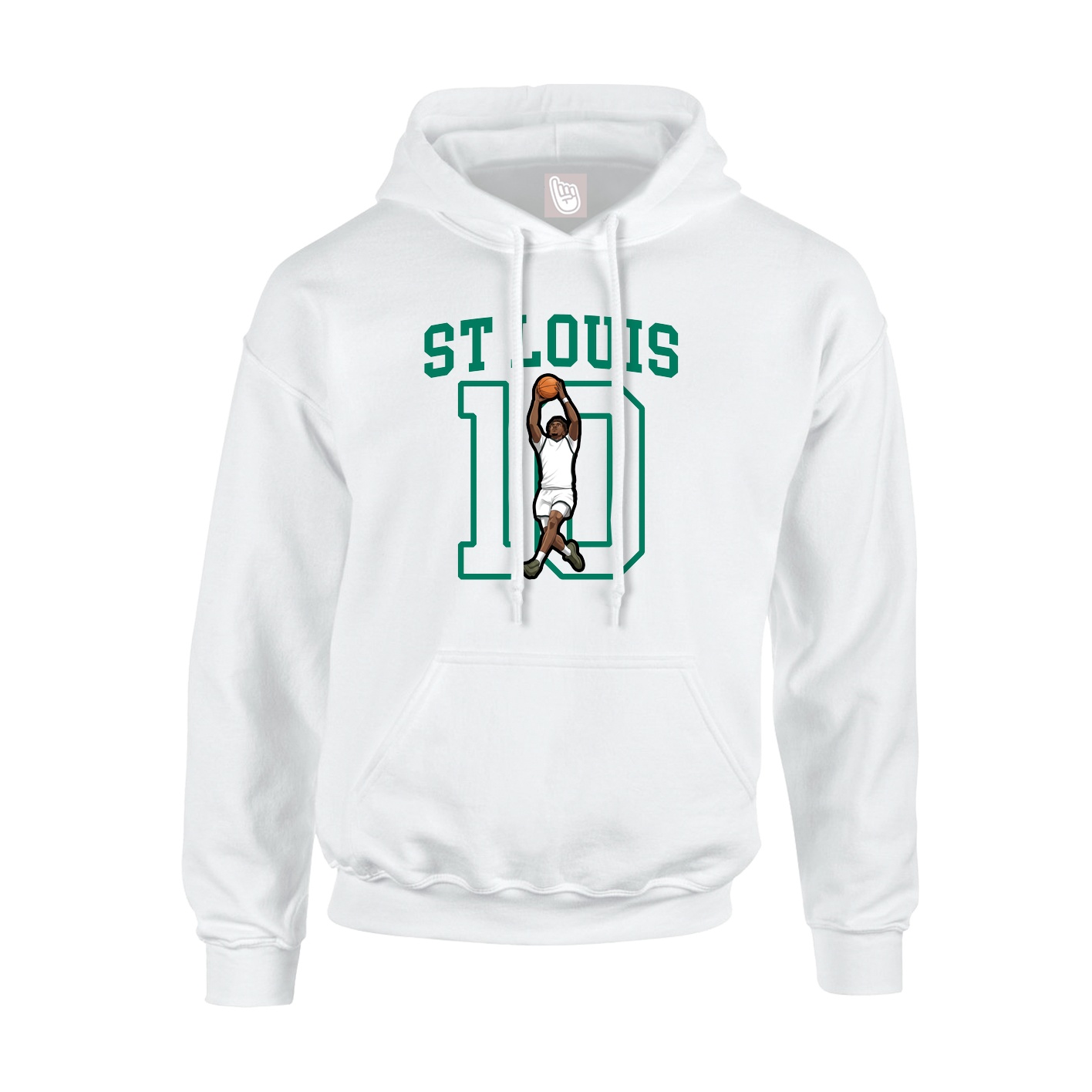 Youth Hoodie — Shirsey in White
