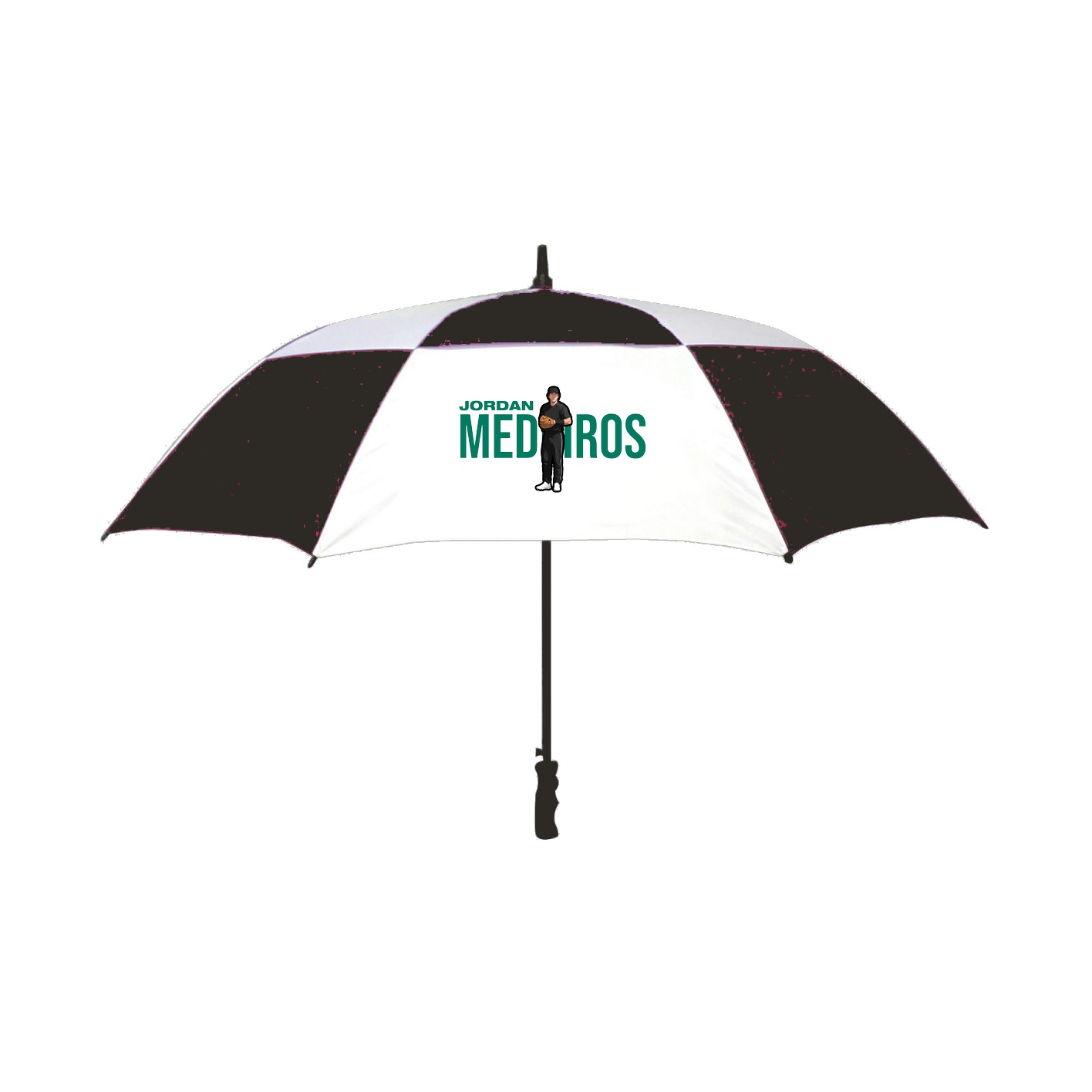 Golf Umbrella — Player Name in Black