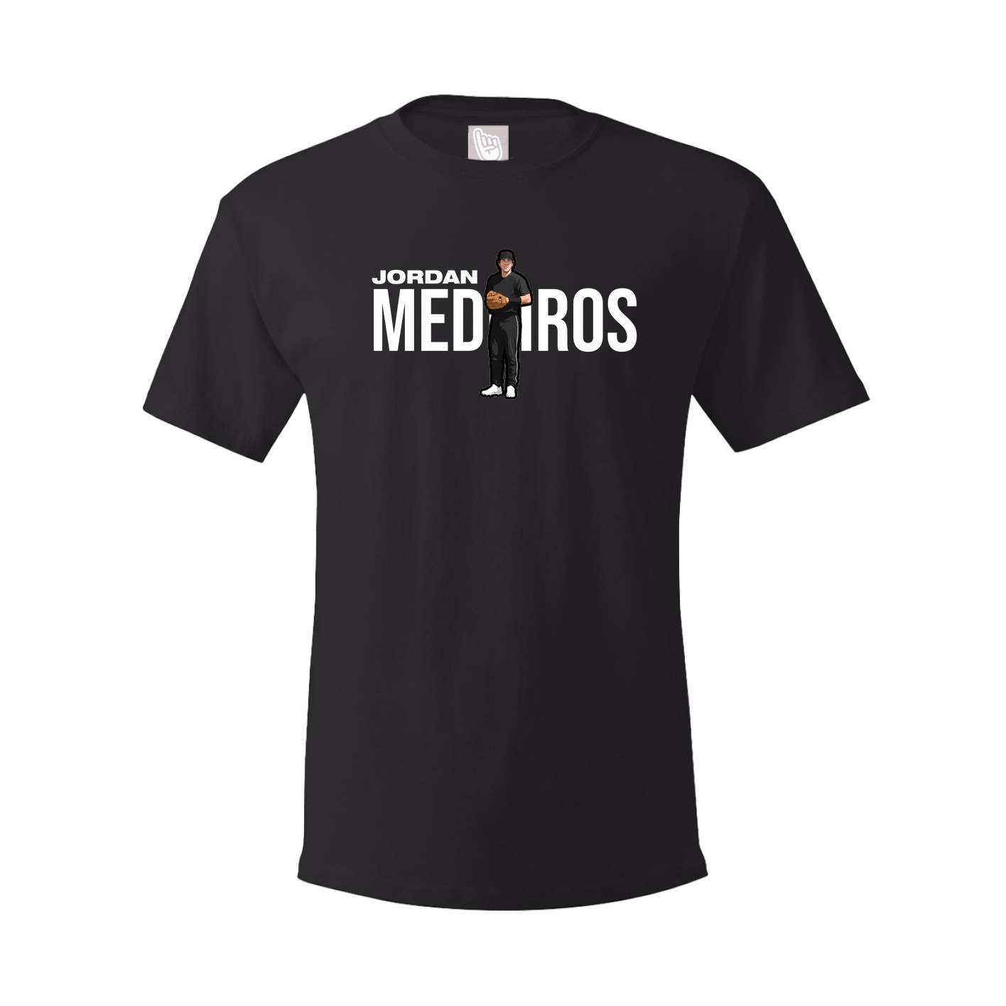 Youth Tee — Player Name in Black