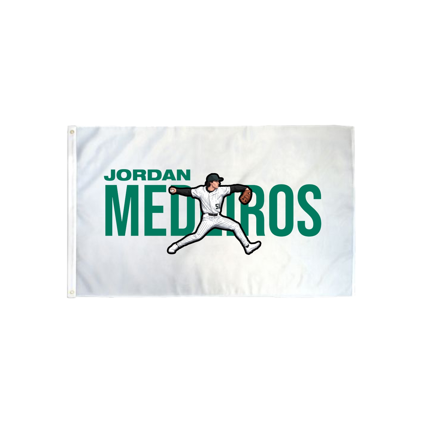 3x5 Flag — Player Name in Classic