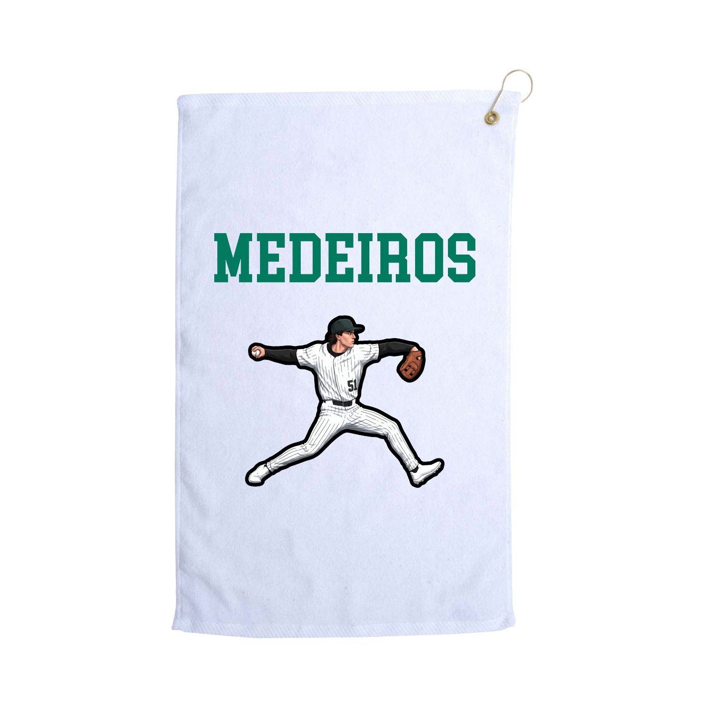 Golf Towel — Shirsey in White