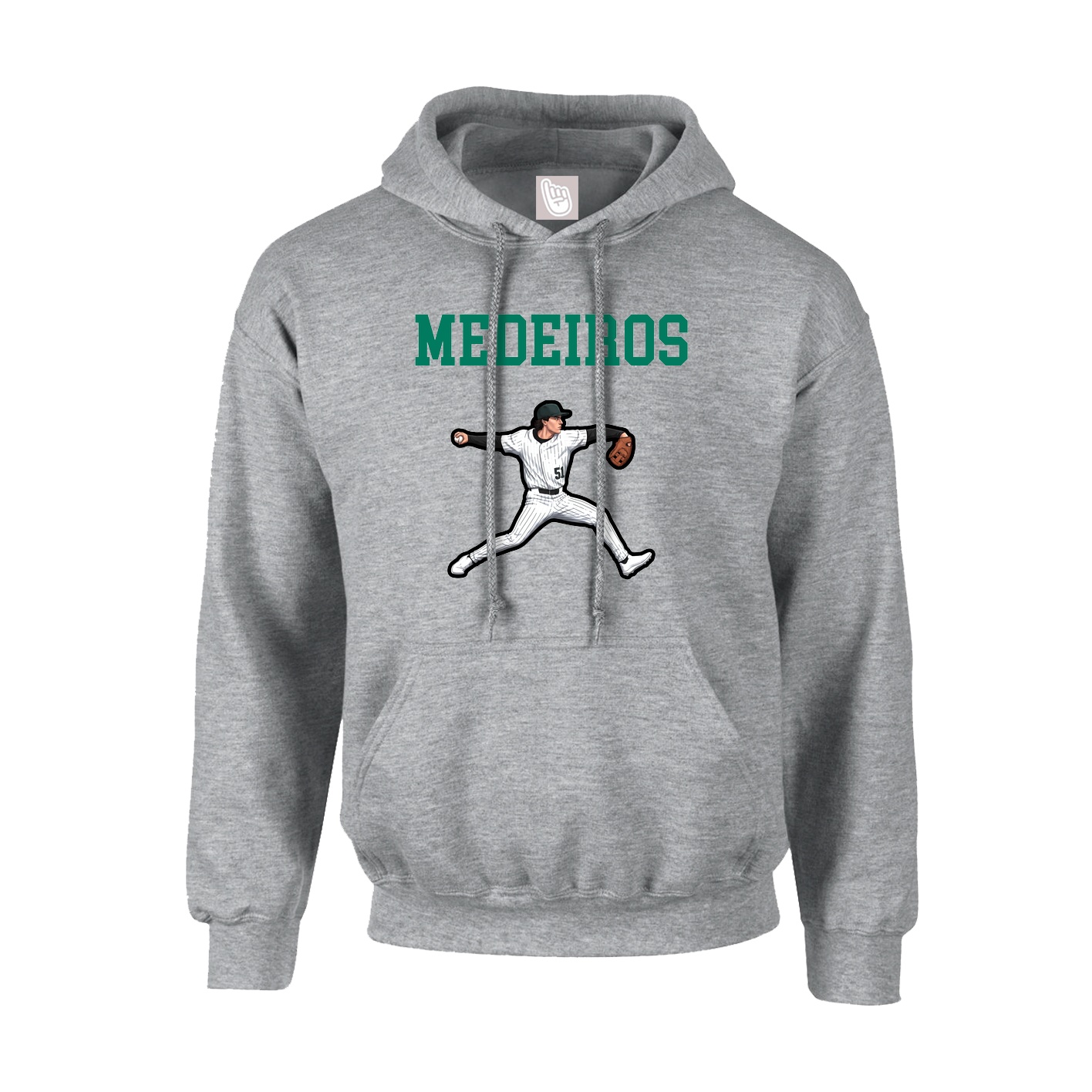 Hoodie — Shirsey in Grey