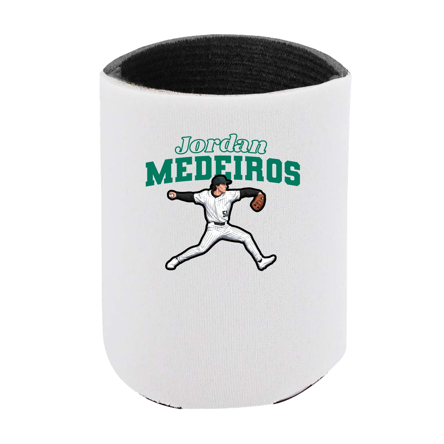 Can Holder — Name Arch in White
