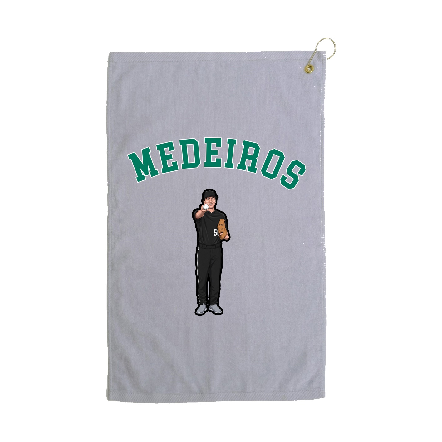 Golf Towel — Shirsey Arch in Grey