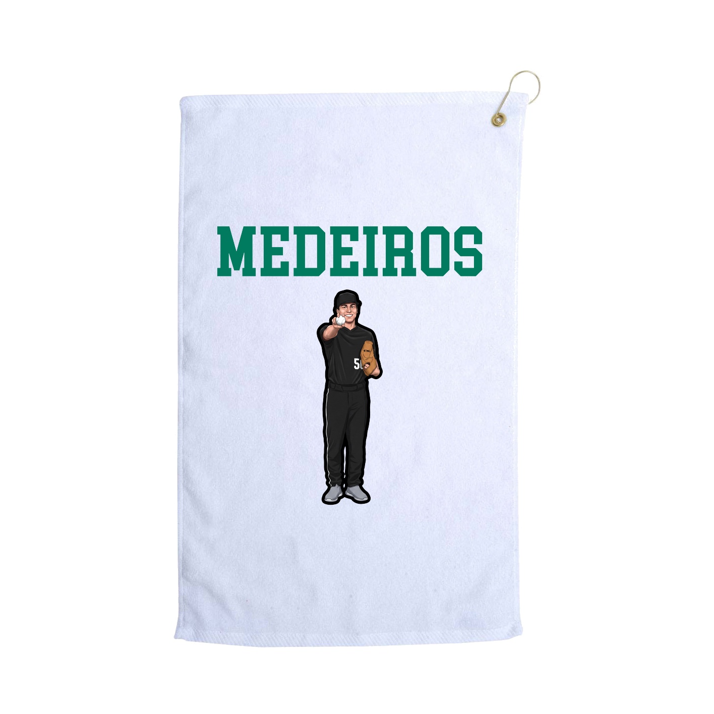 Golf Towel — Shirsey in White