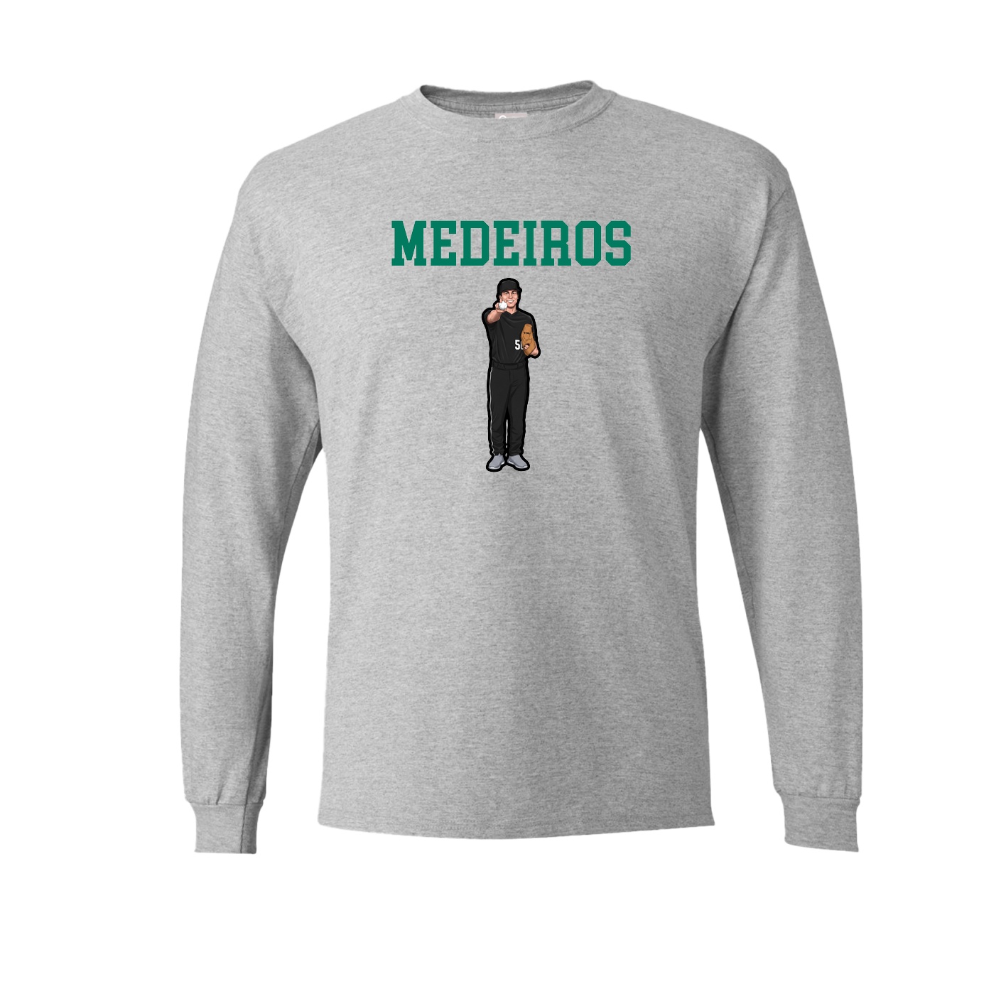 Long Sleeve Tee — Shirsey in Grey