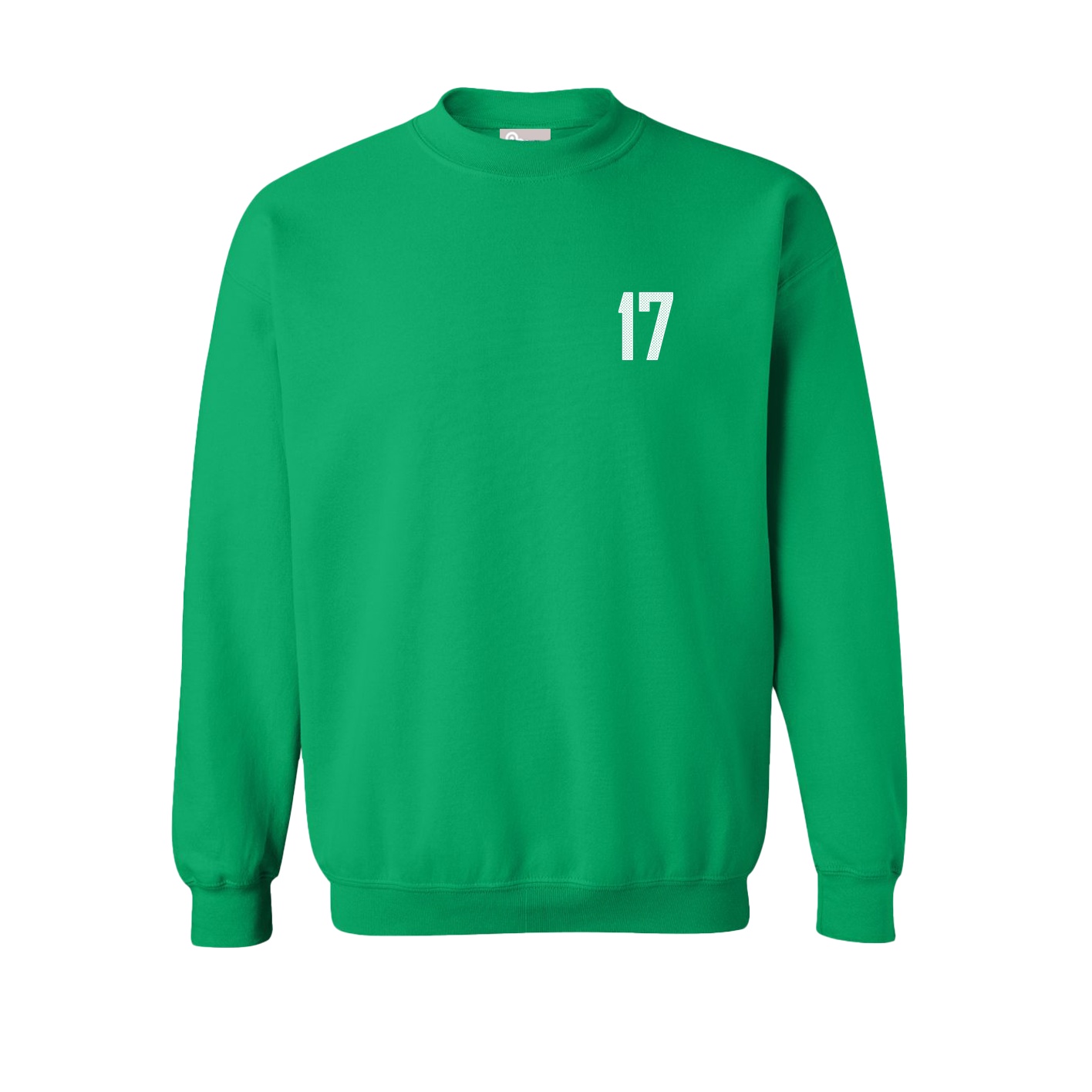 Fleece Crew — Front Shirsy in Green