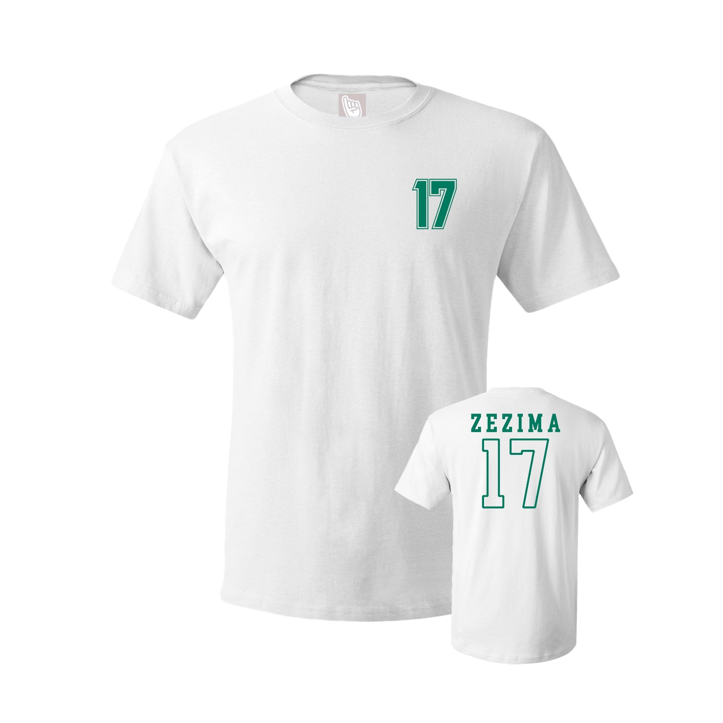 Tee — Chest Back in White