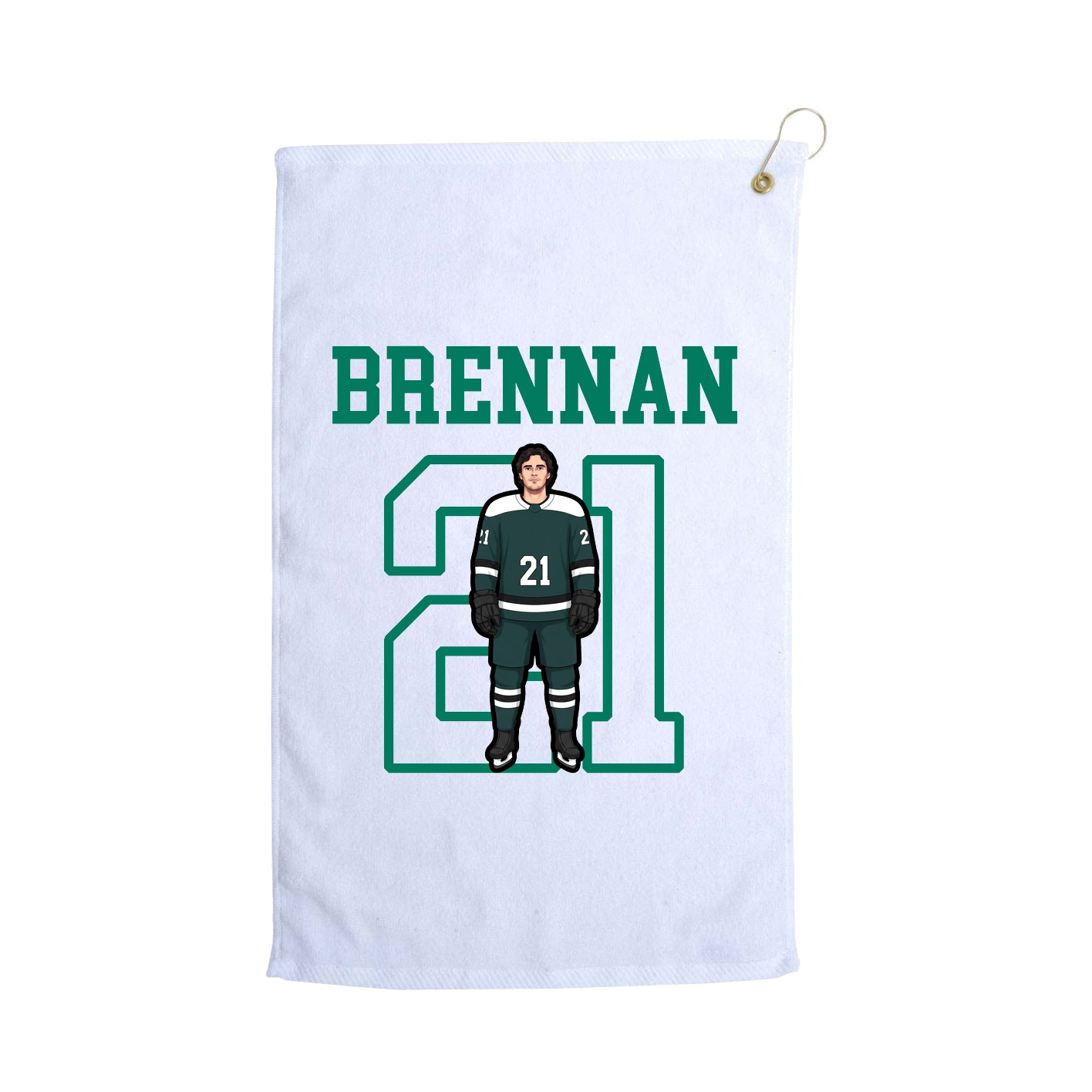 Golf Towel — Shirsey in White
