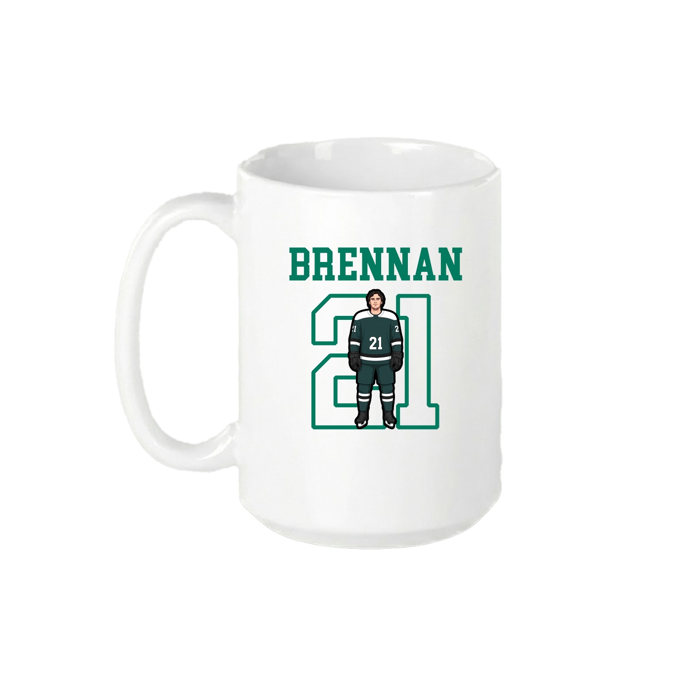 15oz Coffee Mug — Shirsey in White