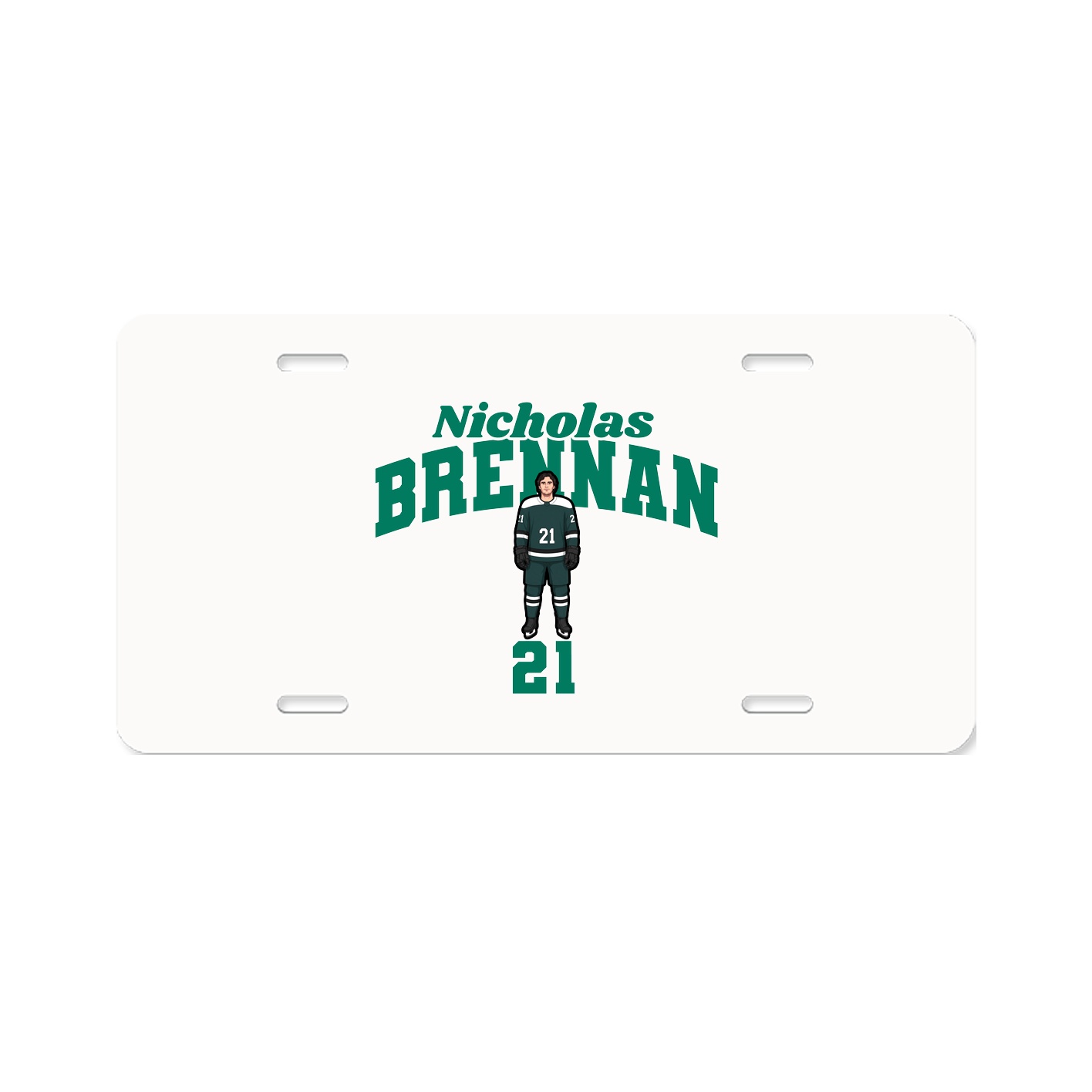 License Plate — Signature Arch in Classic