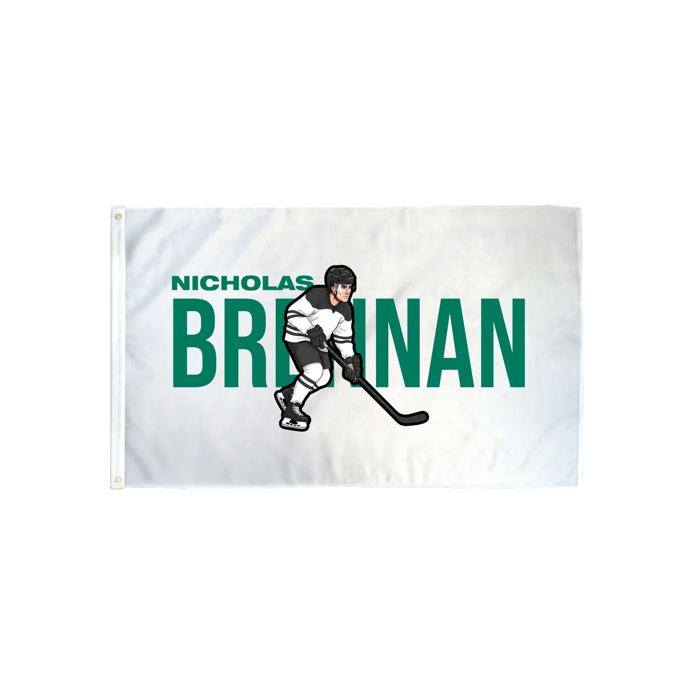 3x5 Flag — Player Name in Classic