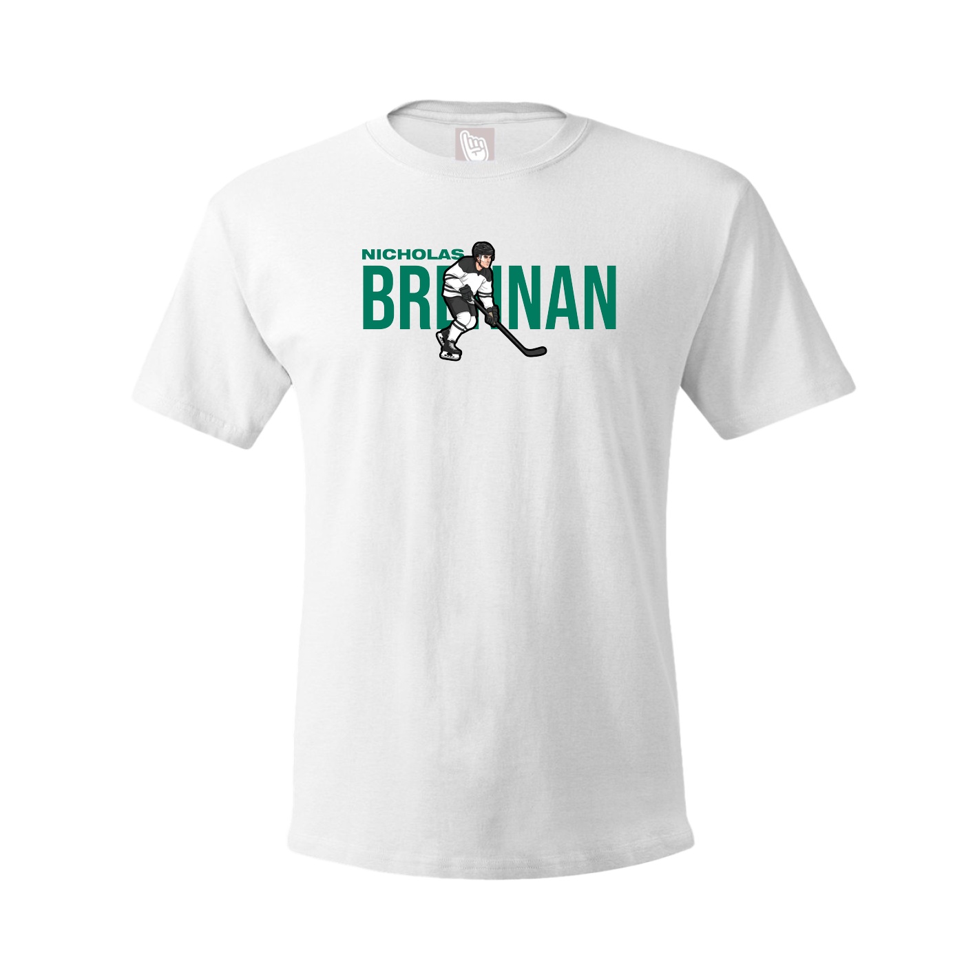 Youth Tee — Player Name in White