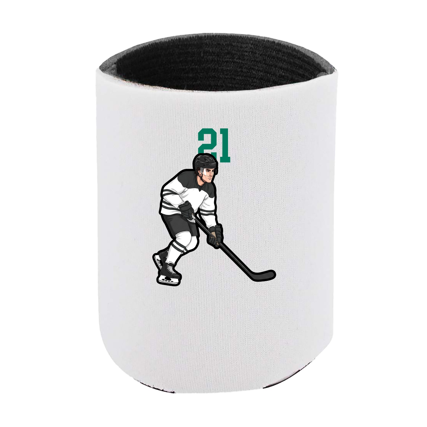 Can Holder — Number Top in White