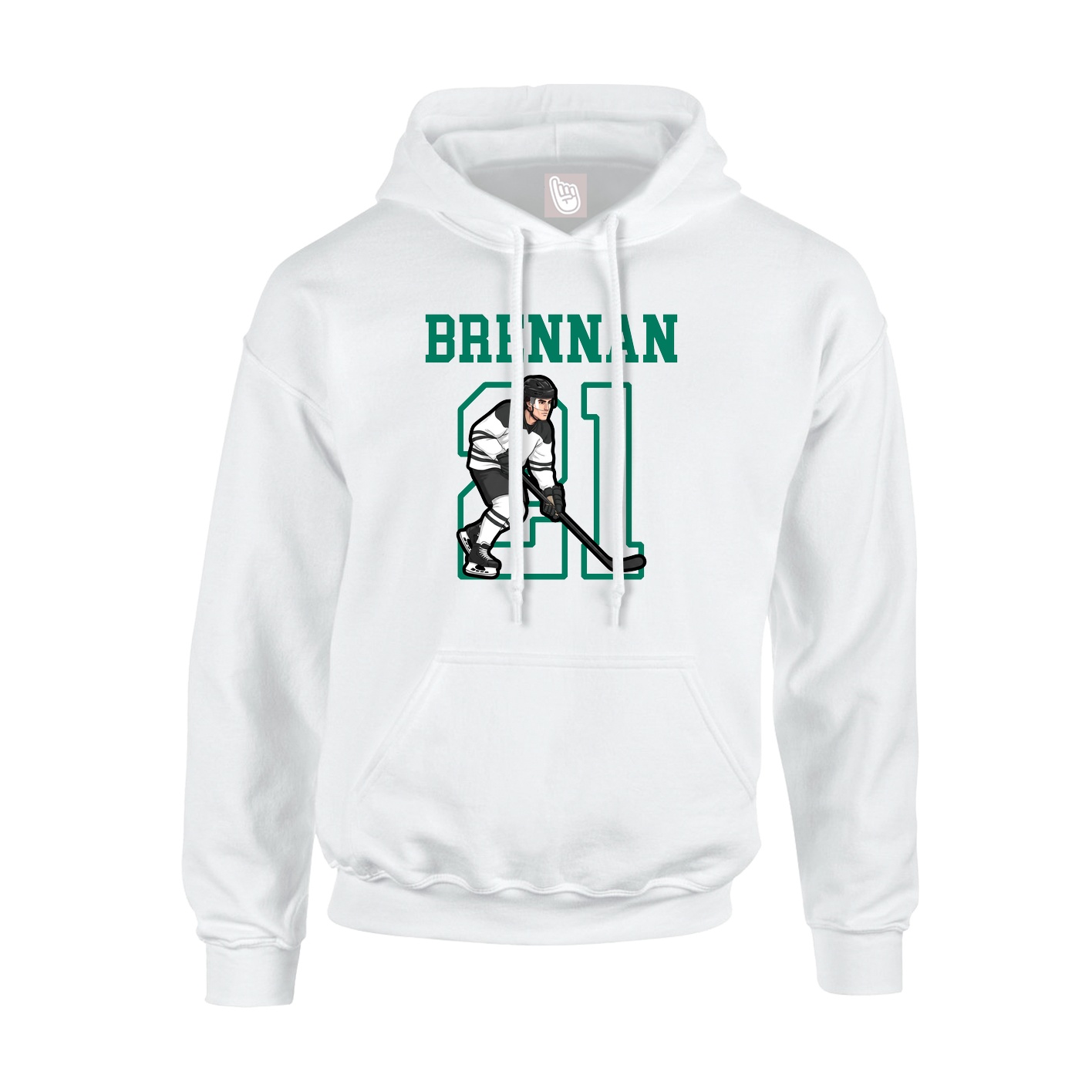Youth Hoodie — Shirsey in White