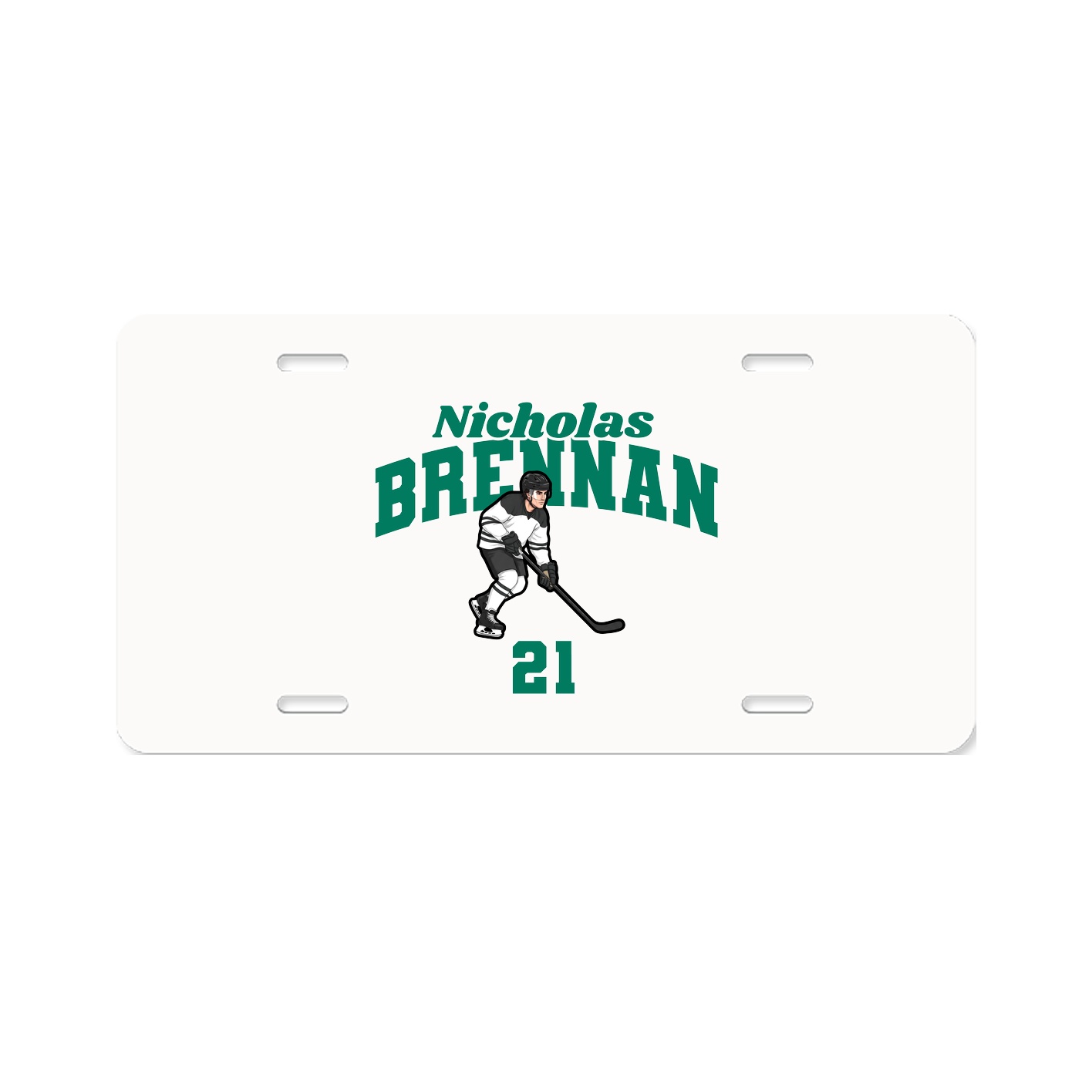 License Plate — Signature Arch in Classic