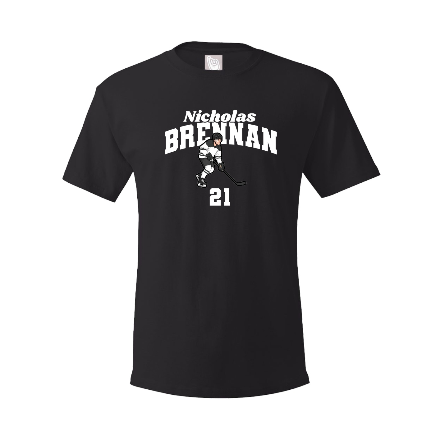 Youth Tee — Signature Arch in Black