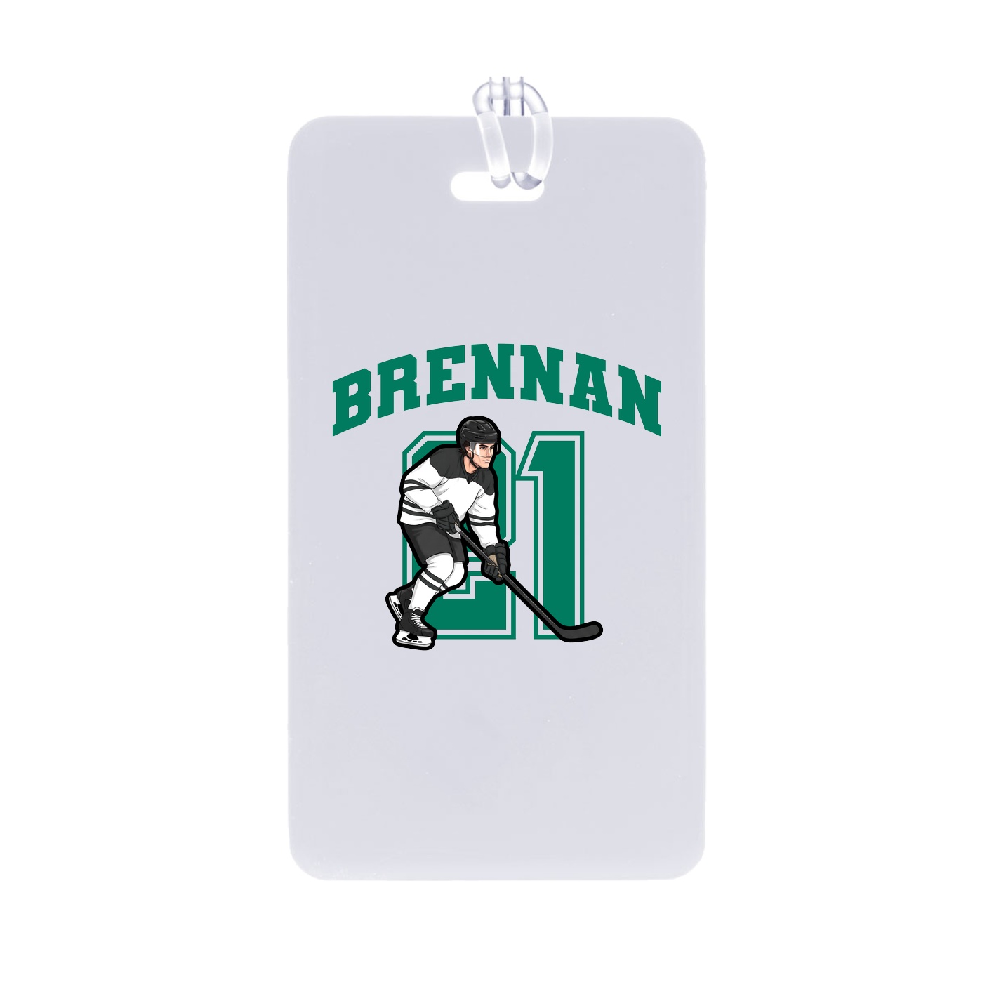 Bag Tag — Number in Classic