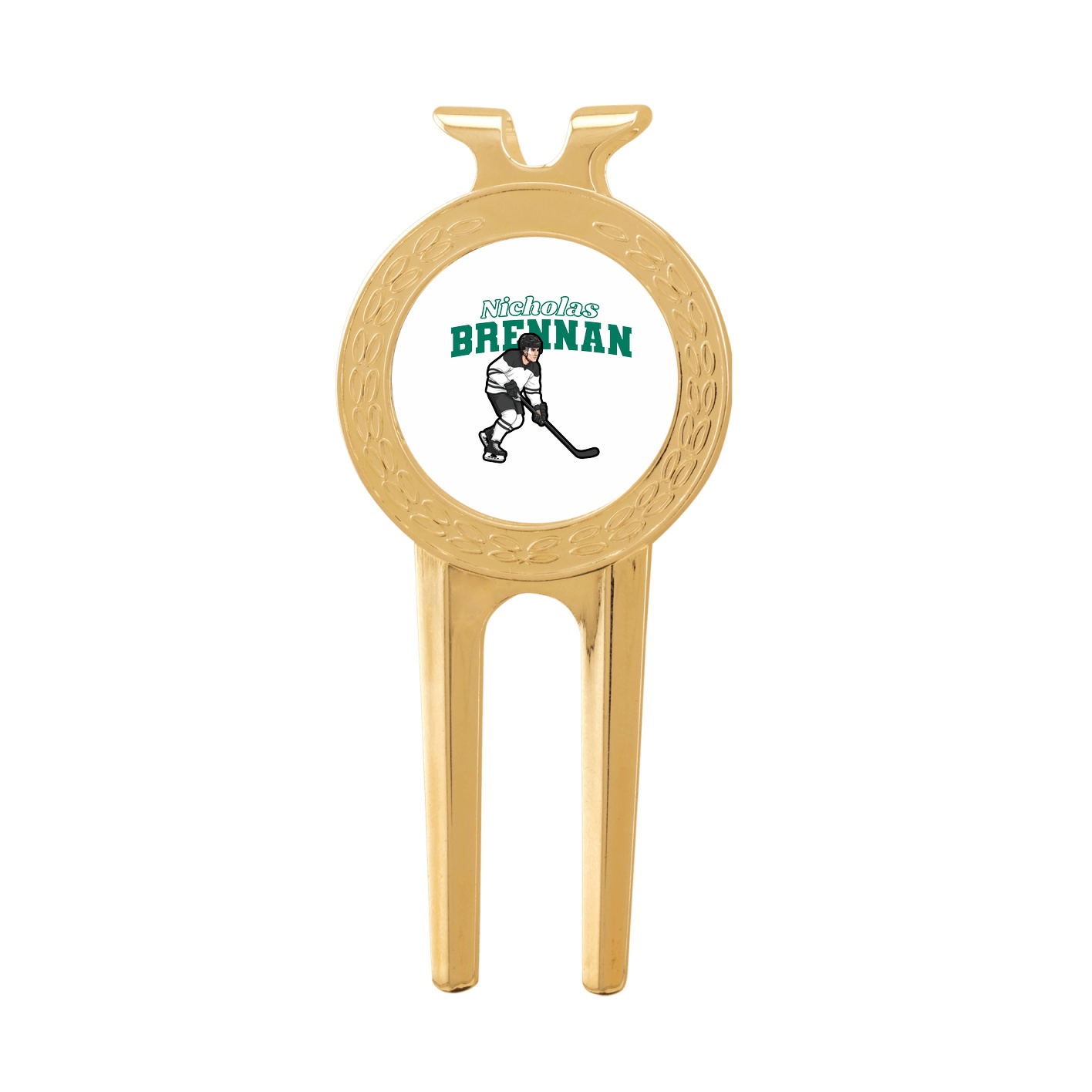 Divot Tool with Ball Marker — Name Arch in Classic