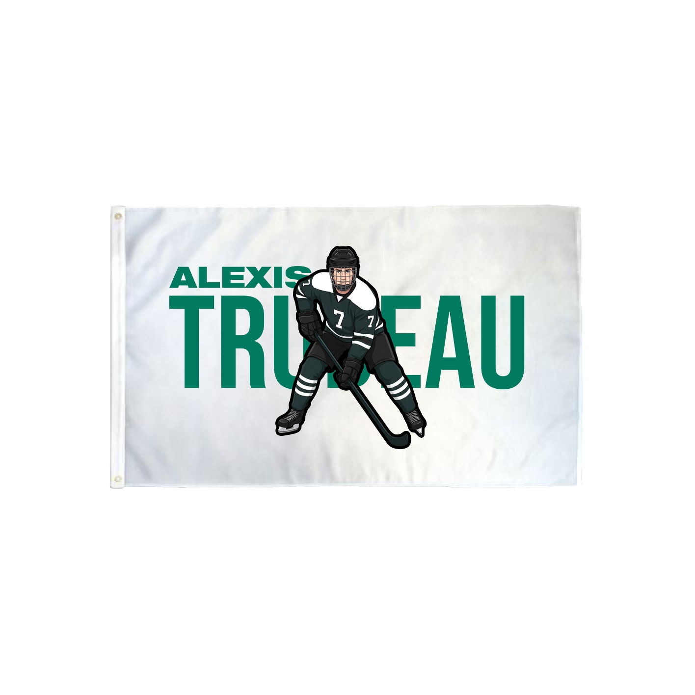 3x5 Flag — Player Name in Classic